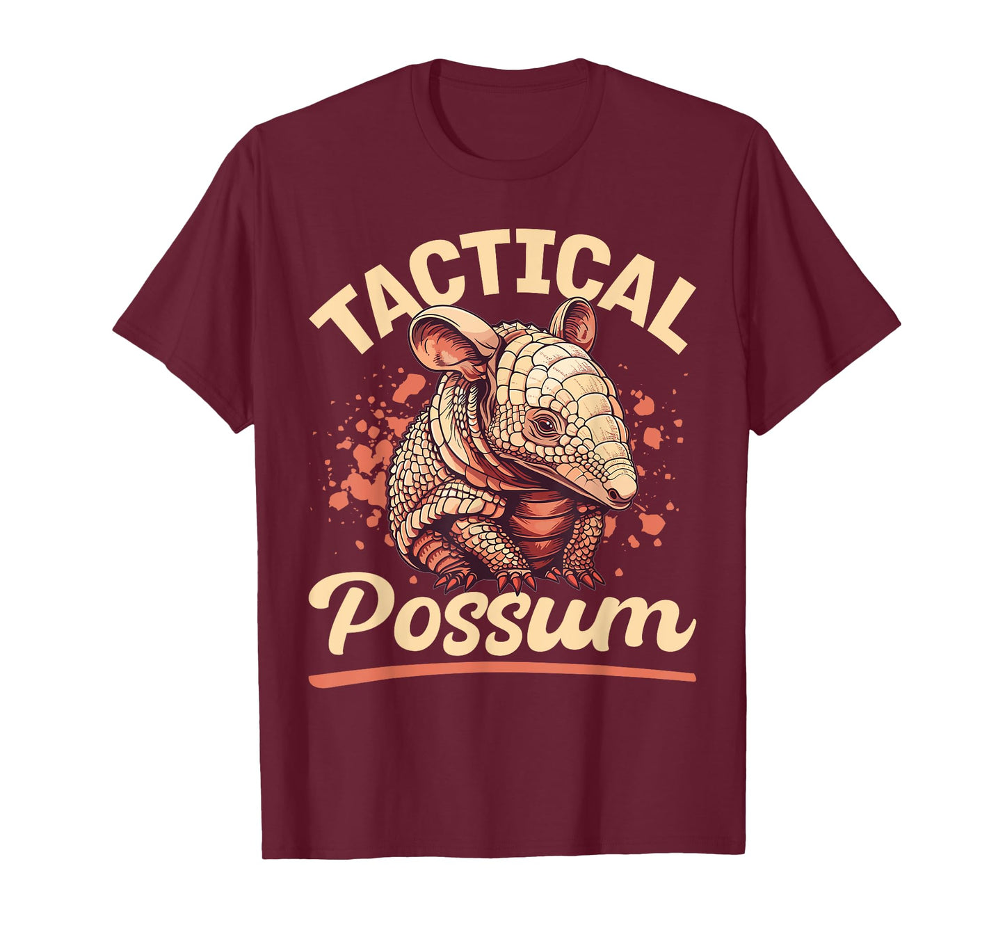 Funny Armadillo Animal Tactical Possum T-Shirt
