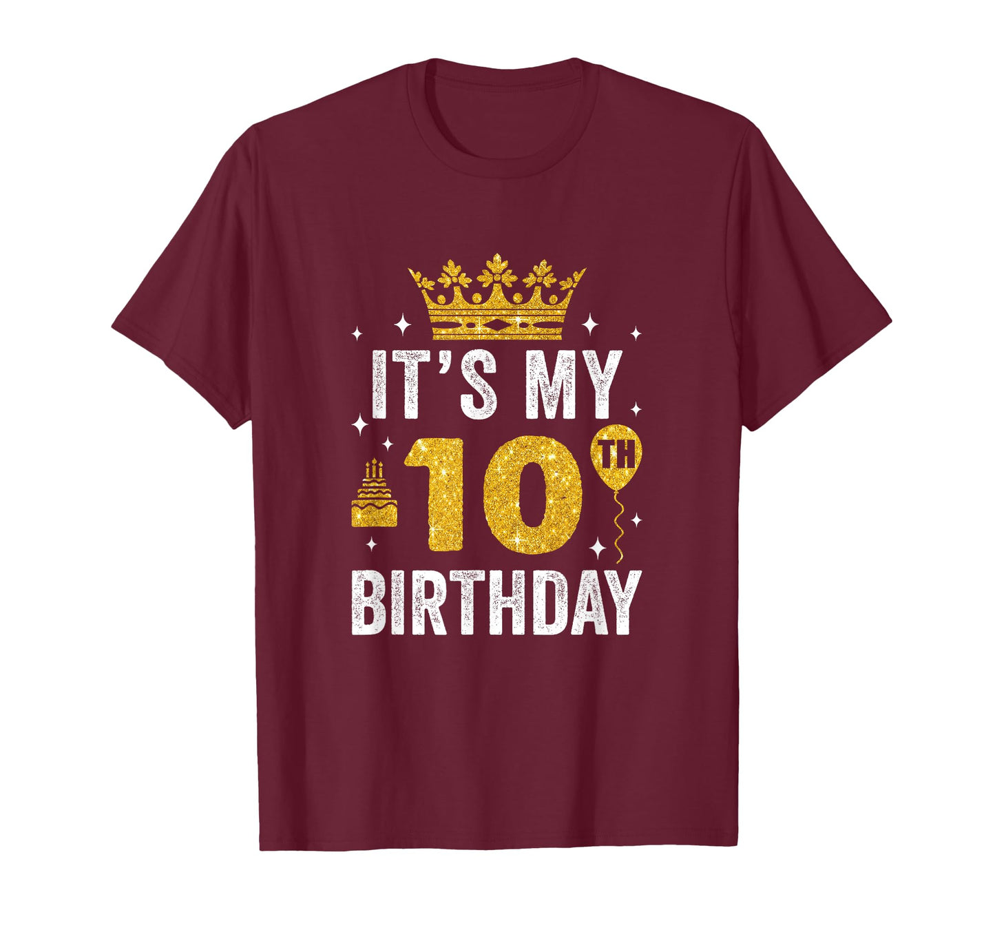It's My 10Th Birthday Idea For 10 Years Boys And Girls T-Shirt