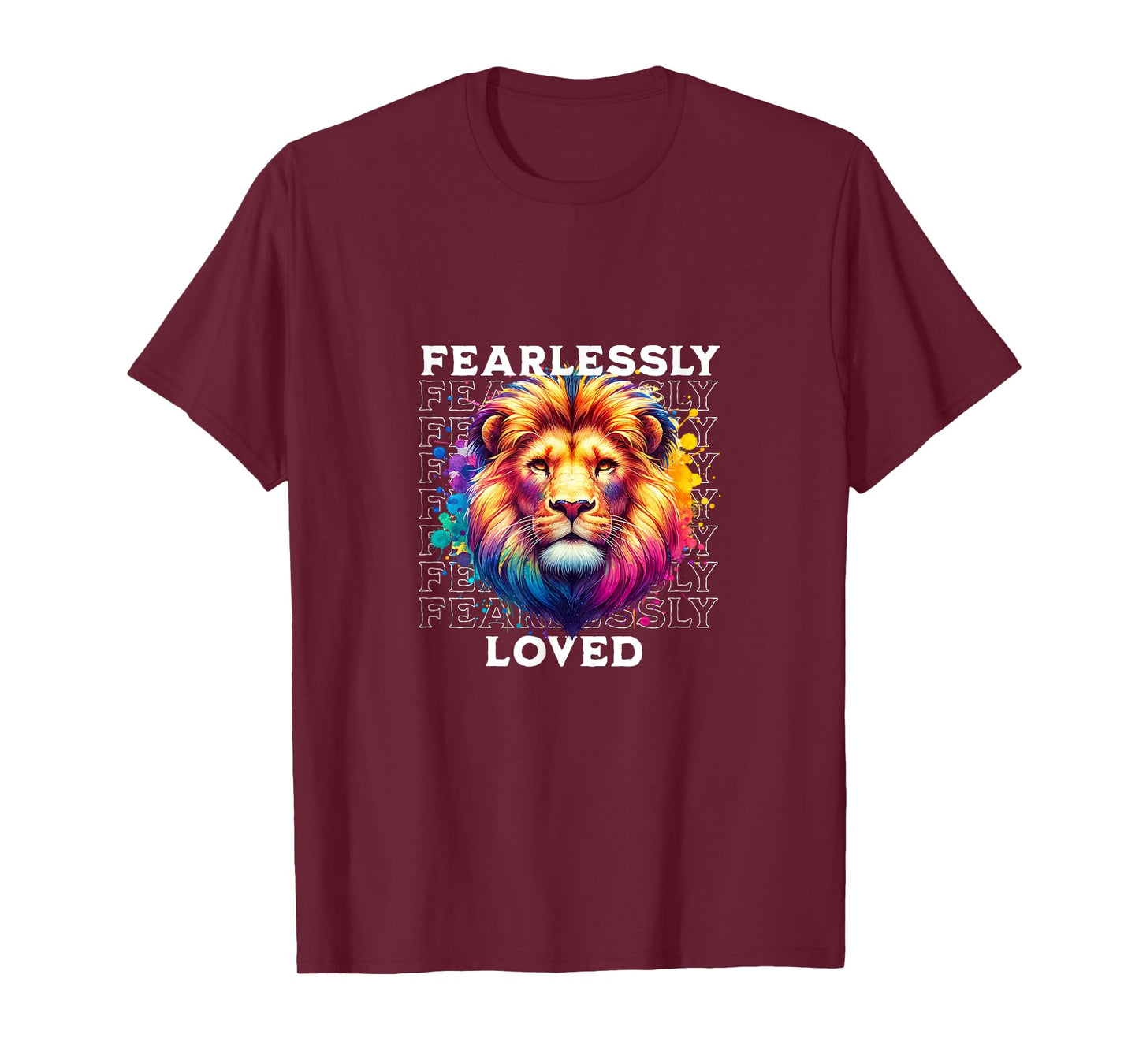 Fearlessly Loved Christianity Christian T-Shirt