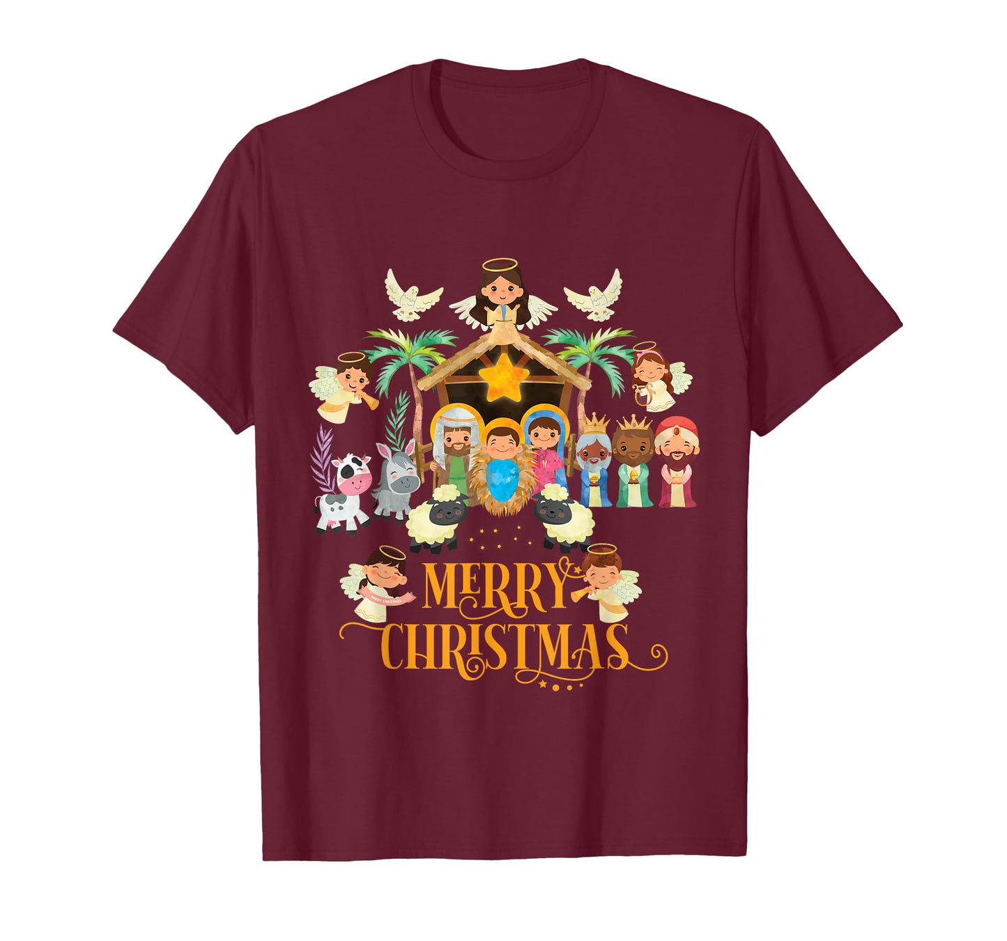 Christmas Nativity True Story Nativity Scene T-Shirt