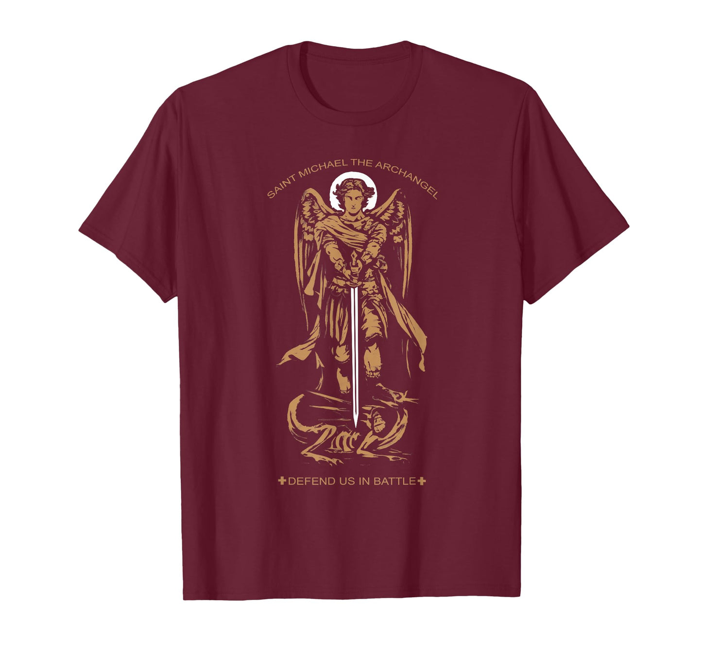 Adult Saint Michael The Archangel T-Shirt