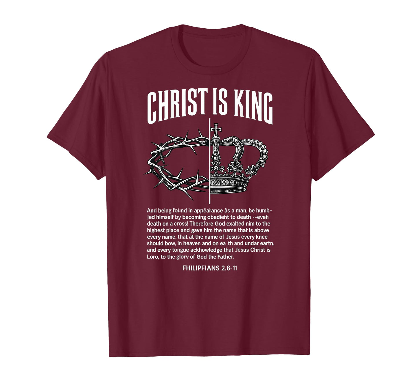 Christ is King X Faith Community Church Crown Love T-Shirt