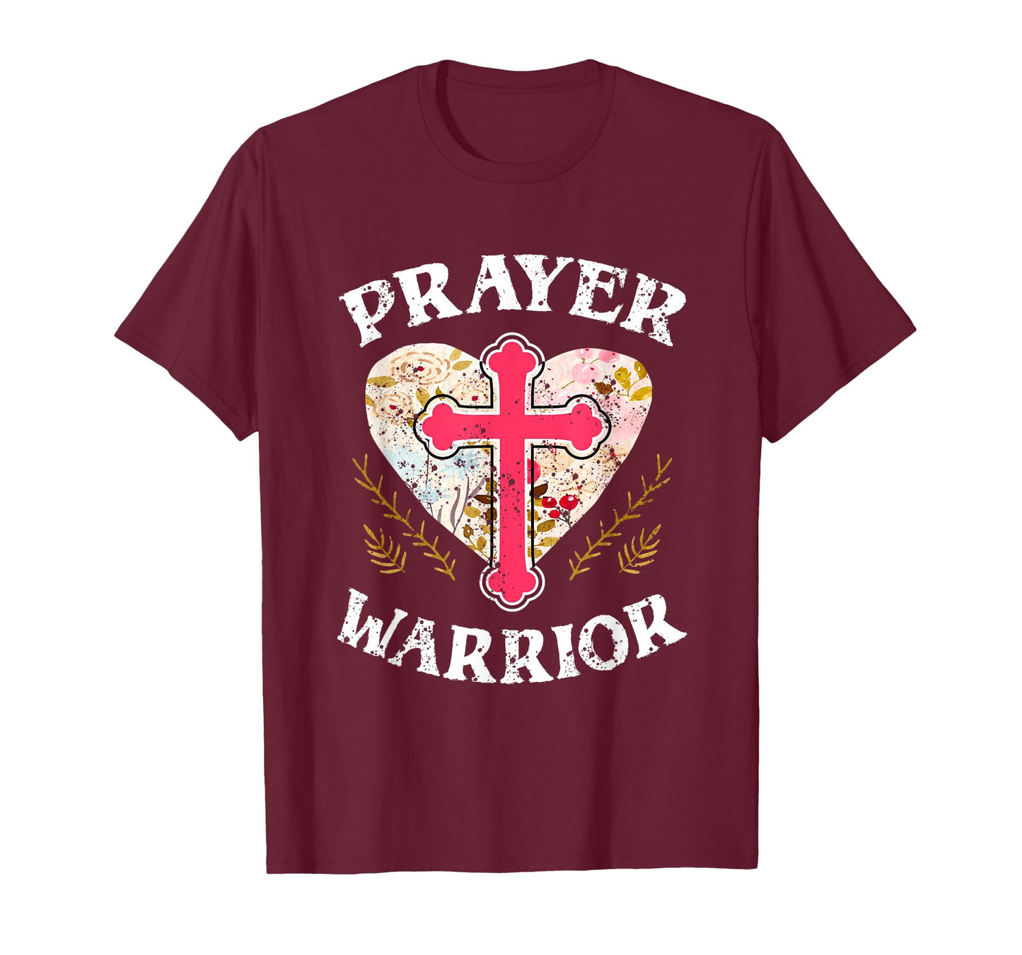 Religion Christian Prayer Warrior Spiritual Faith Jesus Gift T-Shirt