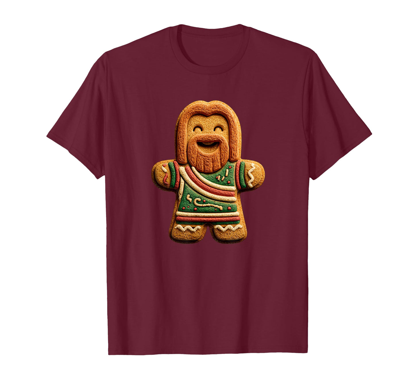 Cool Gingerbread Lord Costume for Jesus Christ Lovers T-Shirt
