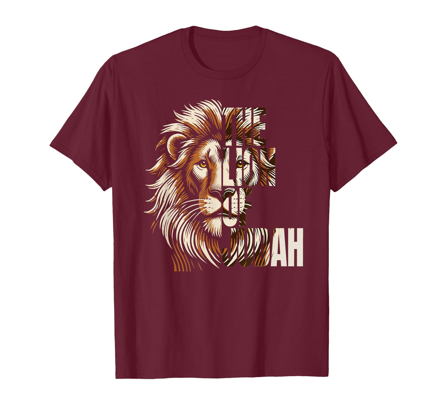 Lion of Judah Christian Jesus Faith | Mens & Womens Gift T-Shirt