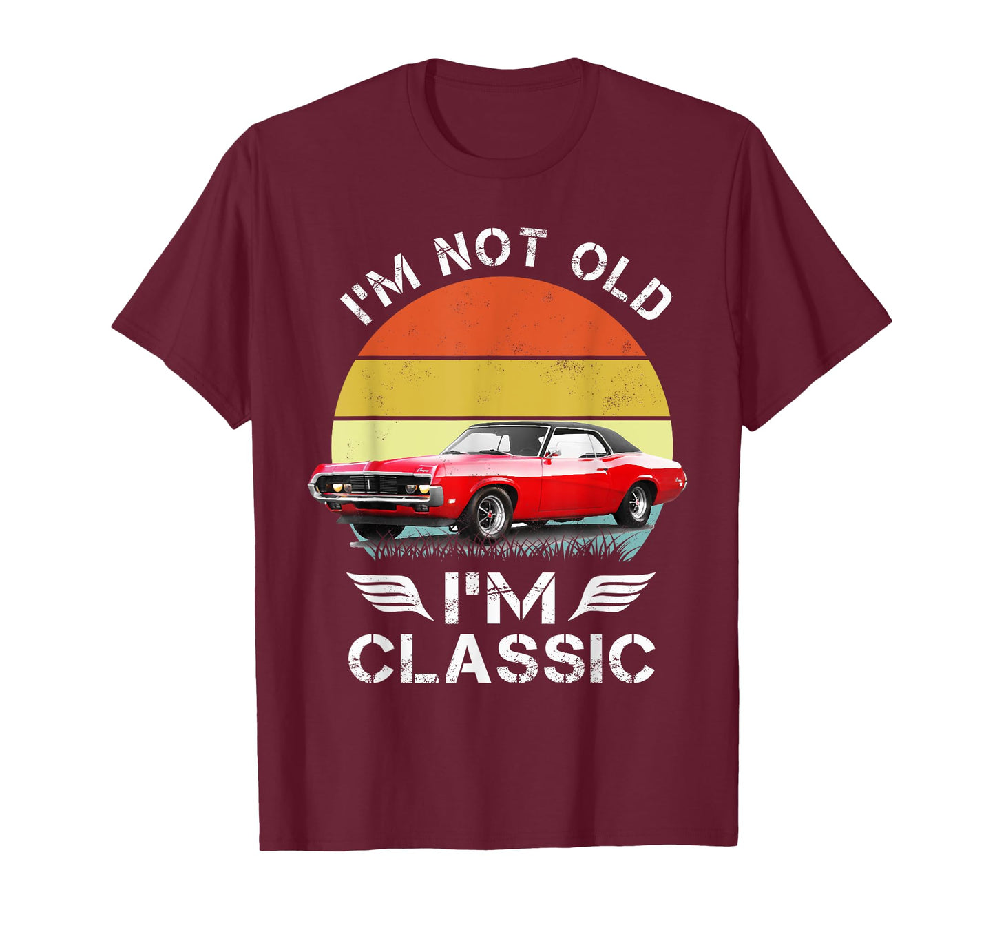 1969 69 Mercury classic Cougar Vinatge cars T-Shirt