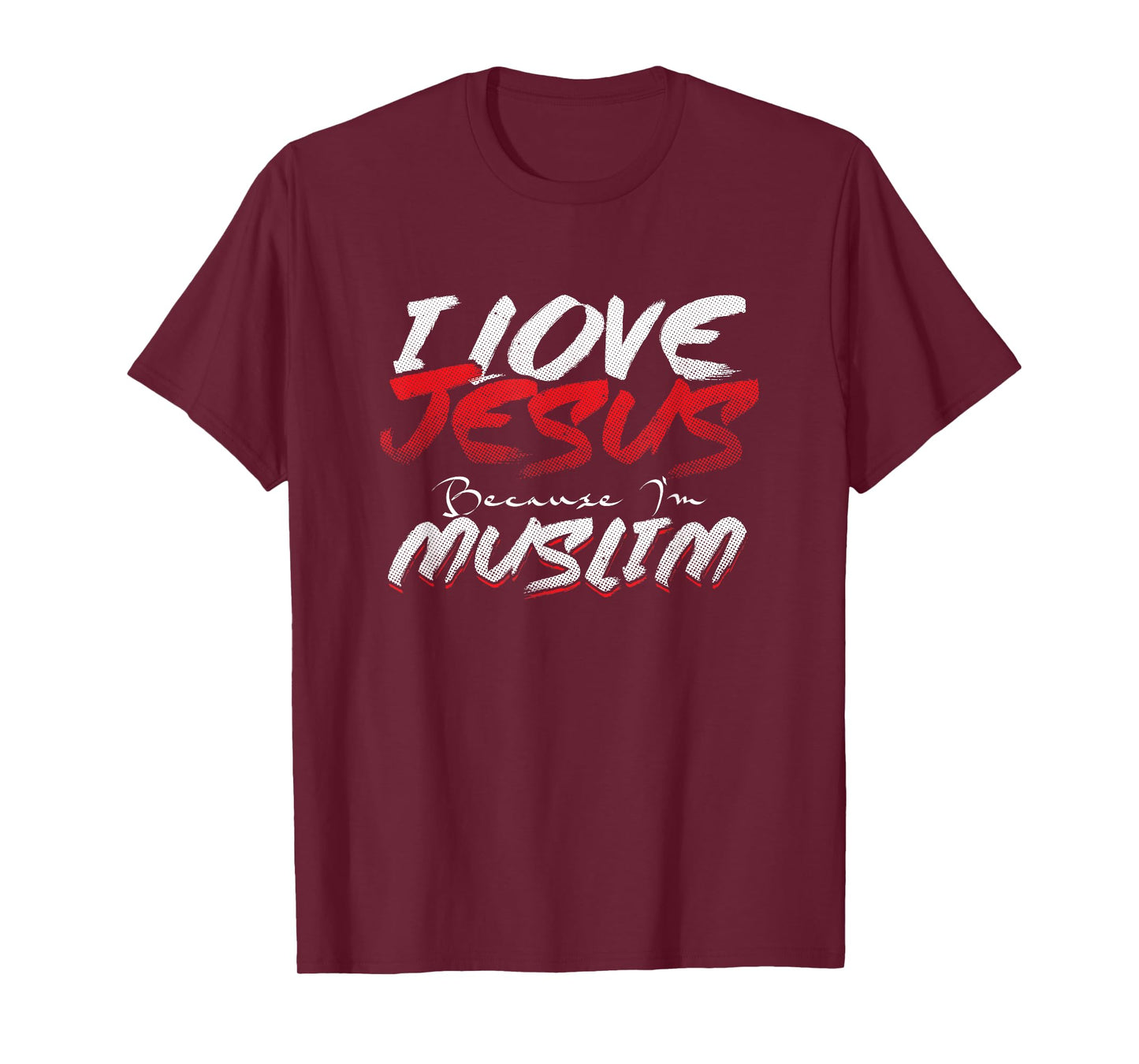 Jesus Christ Muslim God Love Allah Muslim Islam Gift T-Shirt