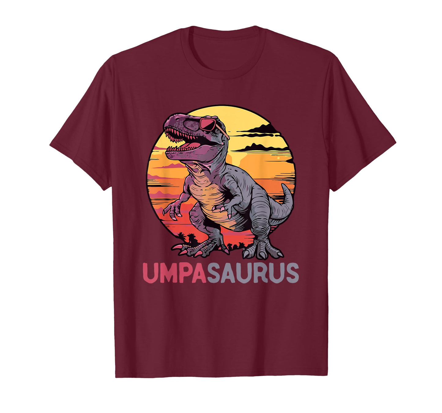 UmpaSaurus Dino Dinosaur Umpa-Saurus T-Rex Funny Trex T-Shirt