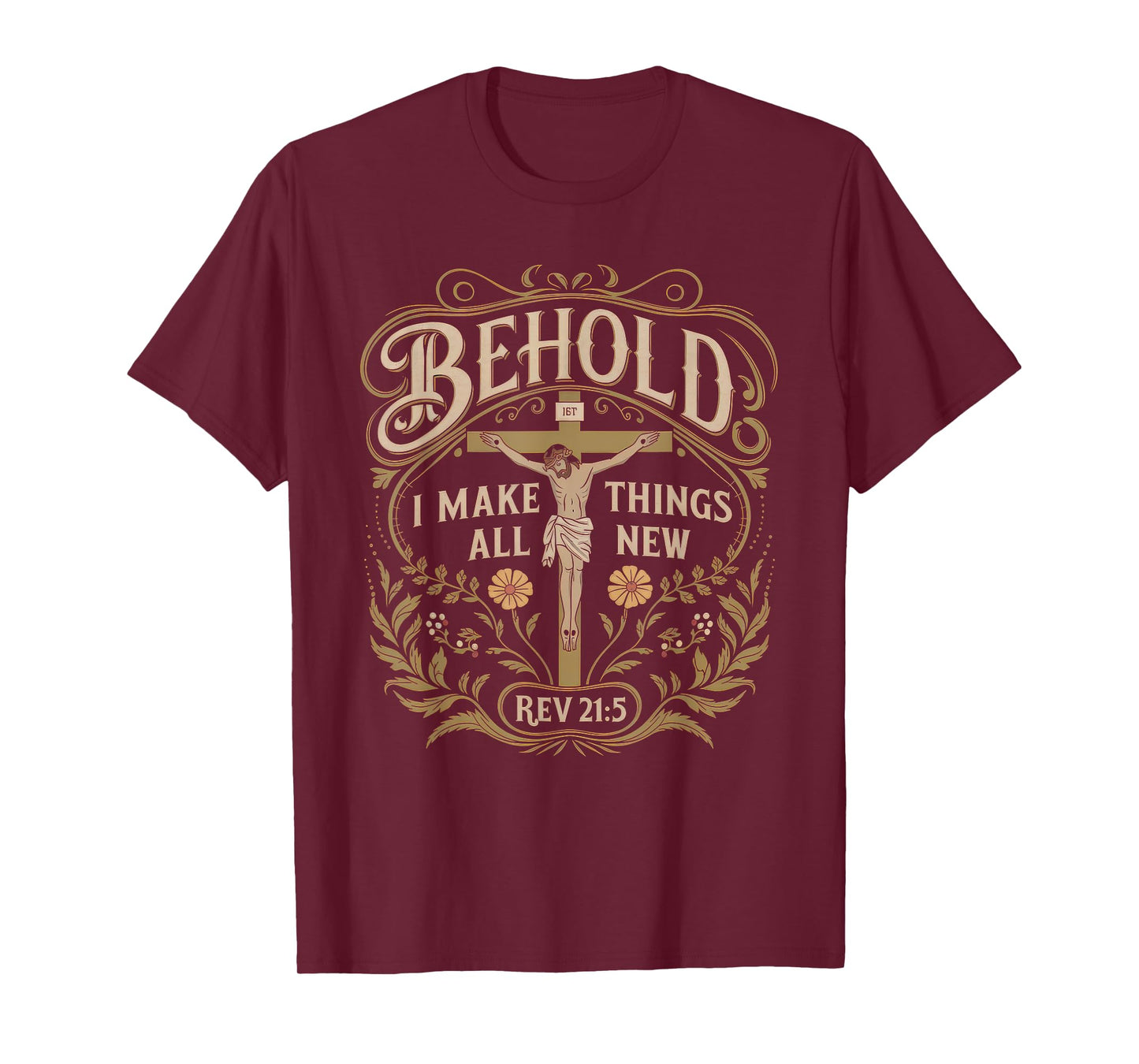 Bible Verse Tshirt Christian Faith Christianity Church Jesus T-Shirt