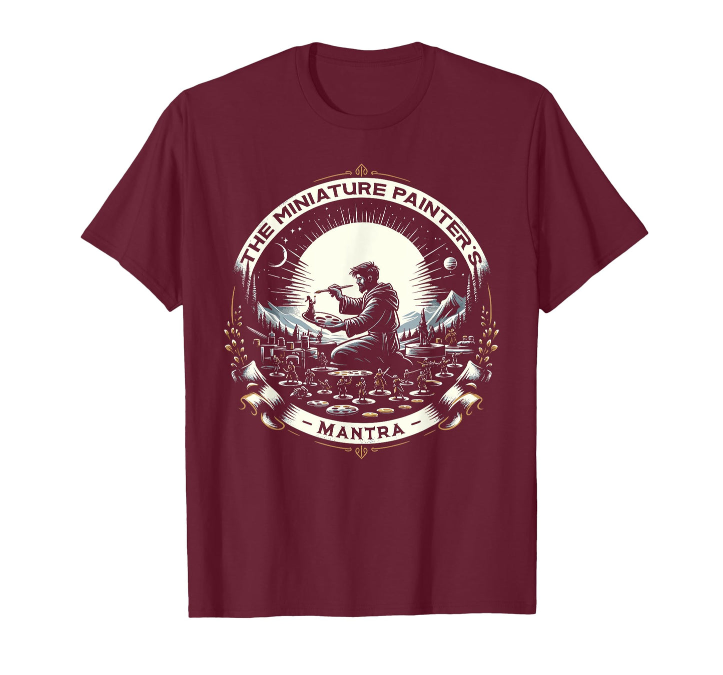 Miniature Painter Saying Mini Painting Miniaturist T-Shirt