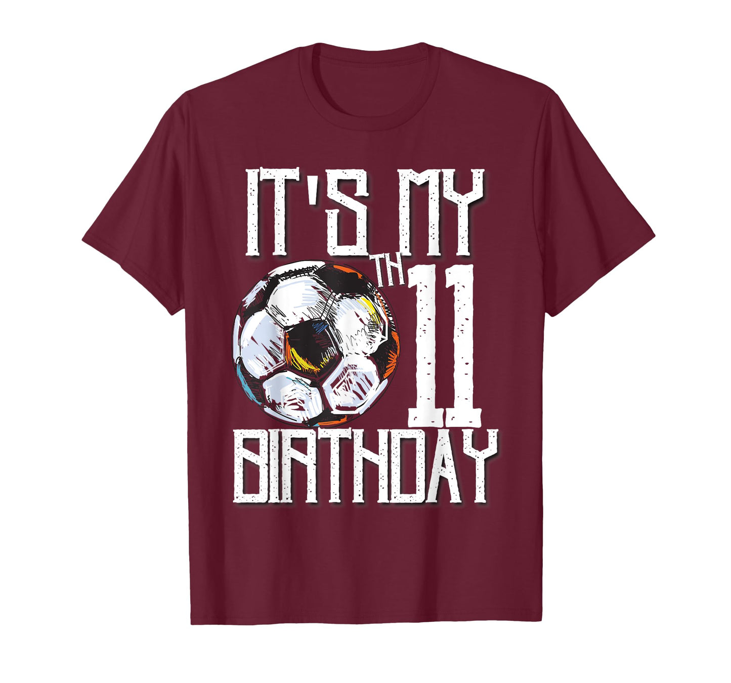 It's My 11th Birthday Soccer Player 11th Birthday Player T-Shirt