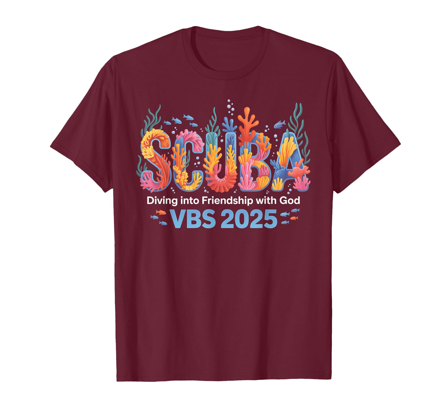 2025 Vacation Bible School Diving Into Friendship Scuba VBS T-Shirt