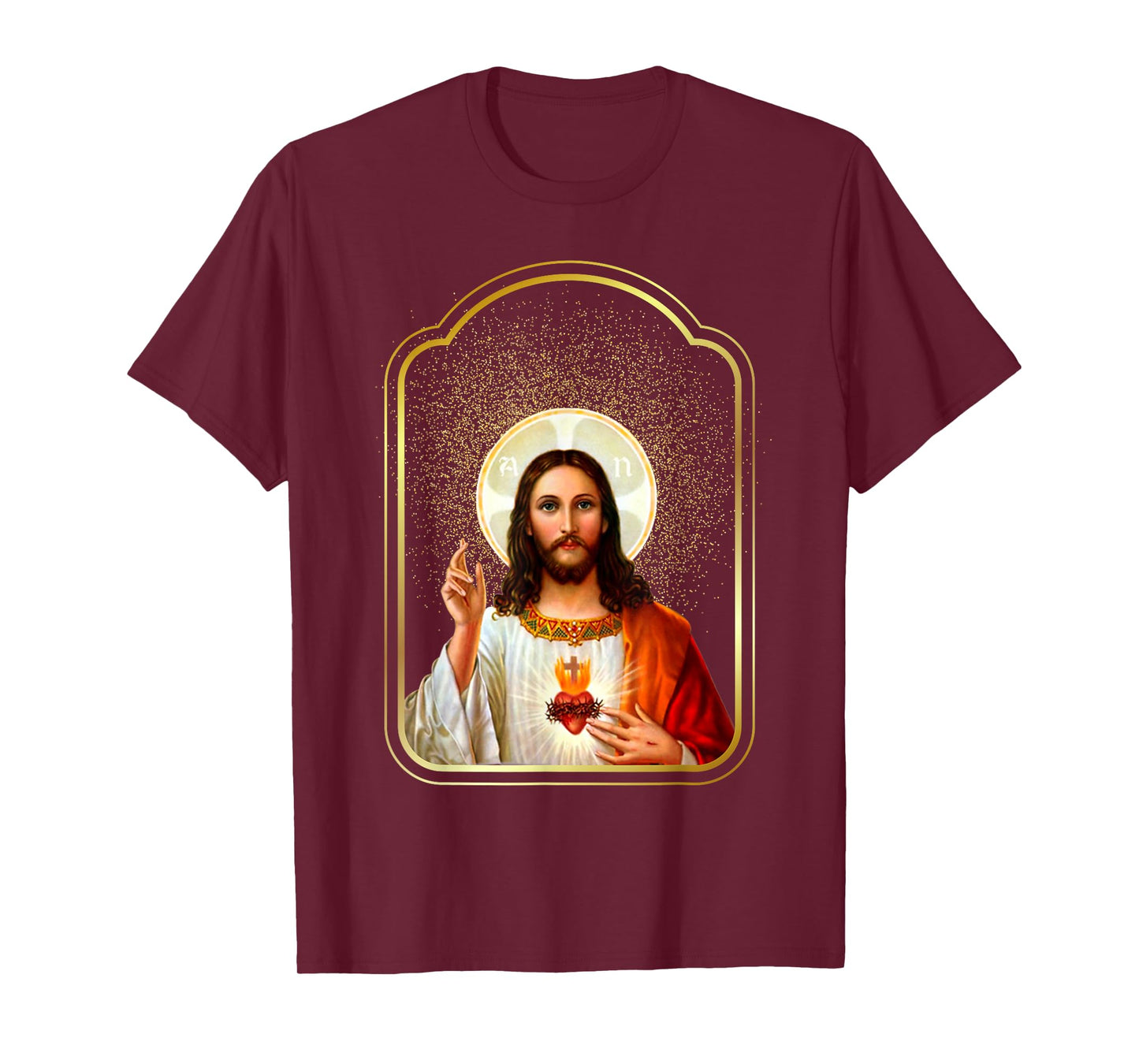 Sacred Heart of Jesus Christ Catholic Immaculate Heart Jesús T-Shirt