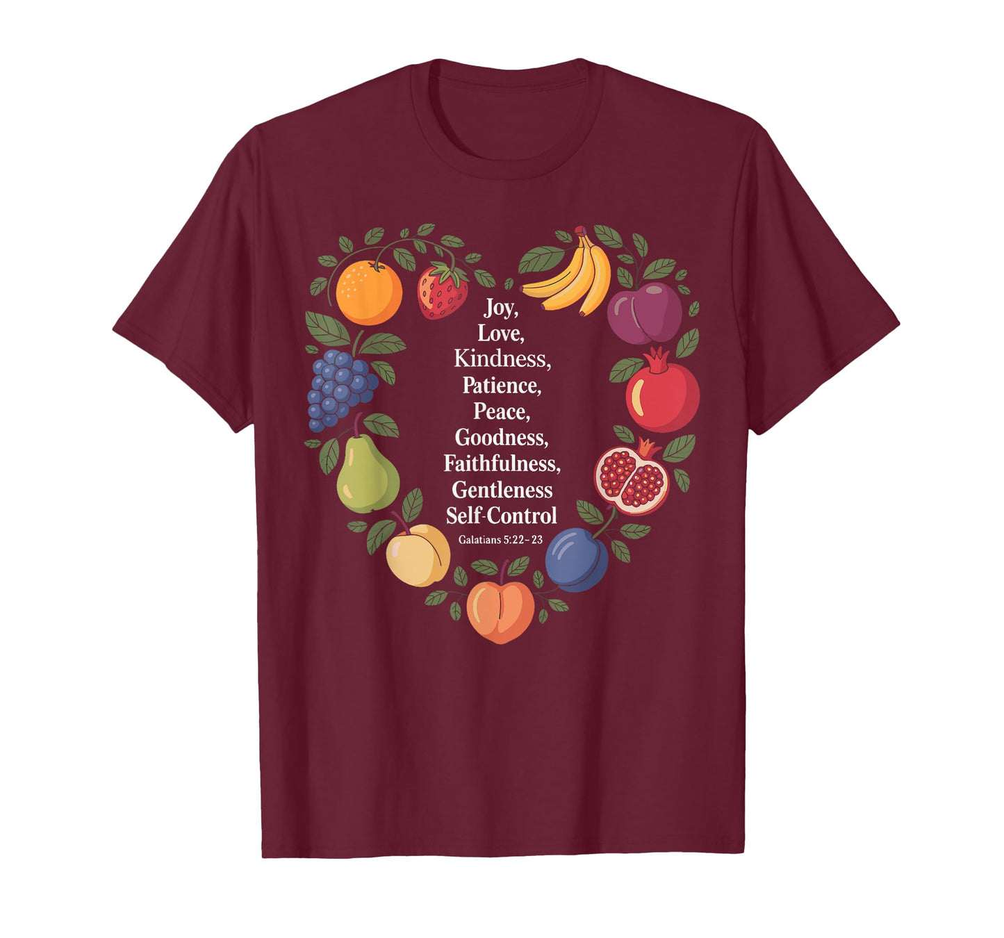 Awesome Galatians Fruit Of The Spirit Religious Verses T-Shirt