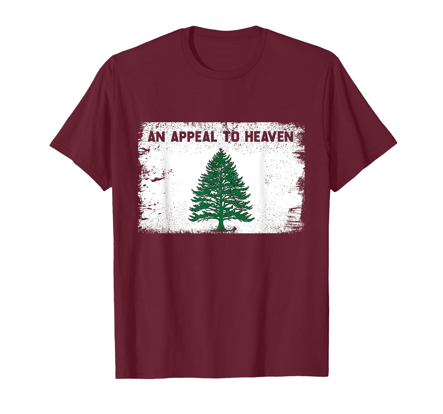 4th of July An Appeal To Heaven Flag Pine Tree Flag T-Shirt for Women Men