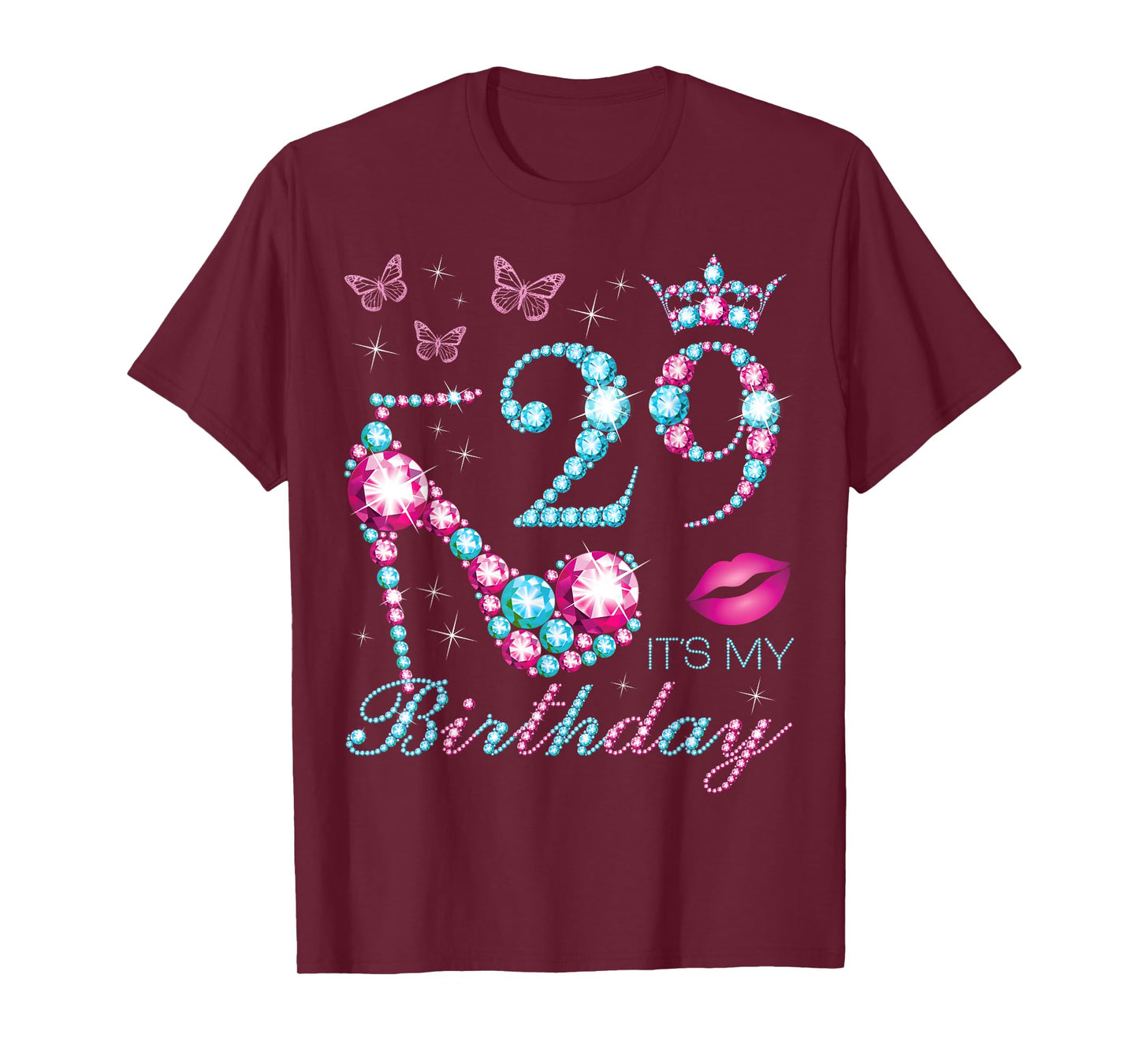 29 It's My Birthday 29 Years Old It's My 29th Birthday Party T-Shirt