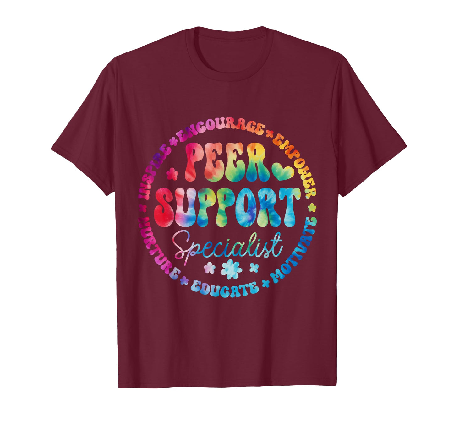 Peer Support Specialist Life Appreciation Week School T-Shirt