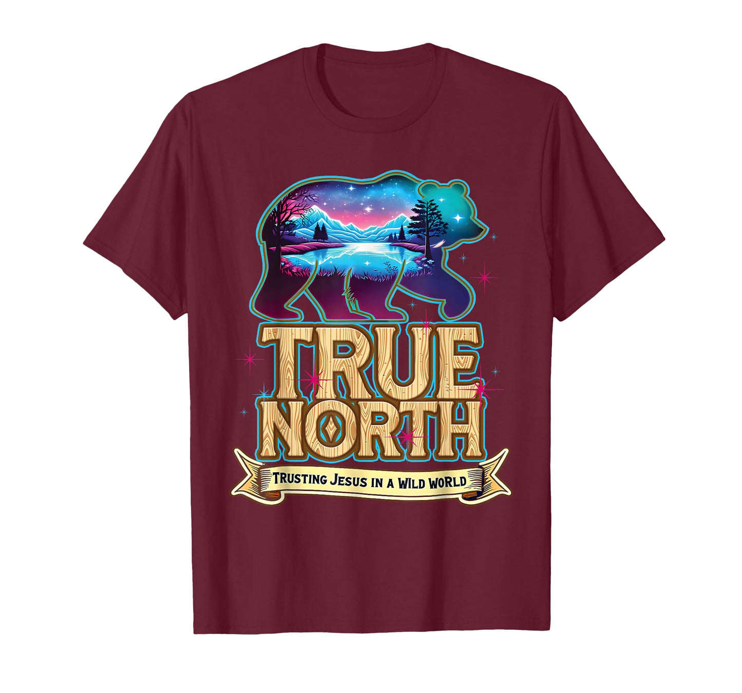 True North Trusting Jesus In A Wild World VBS 2025 T-Shirt