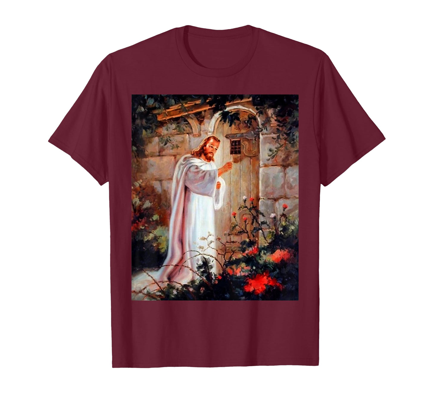 Jesus Christ Knocking At the Door Jesus T-Shirt