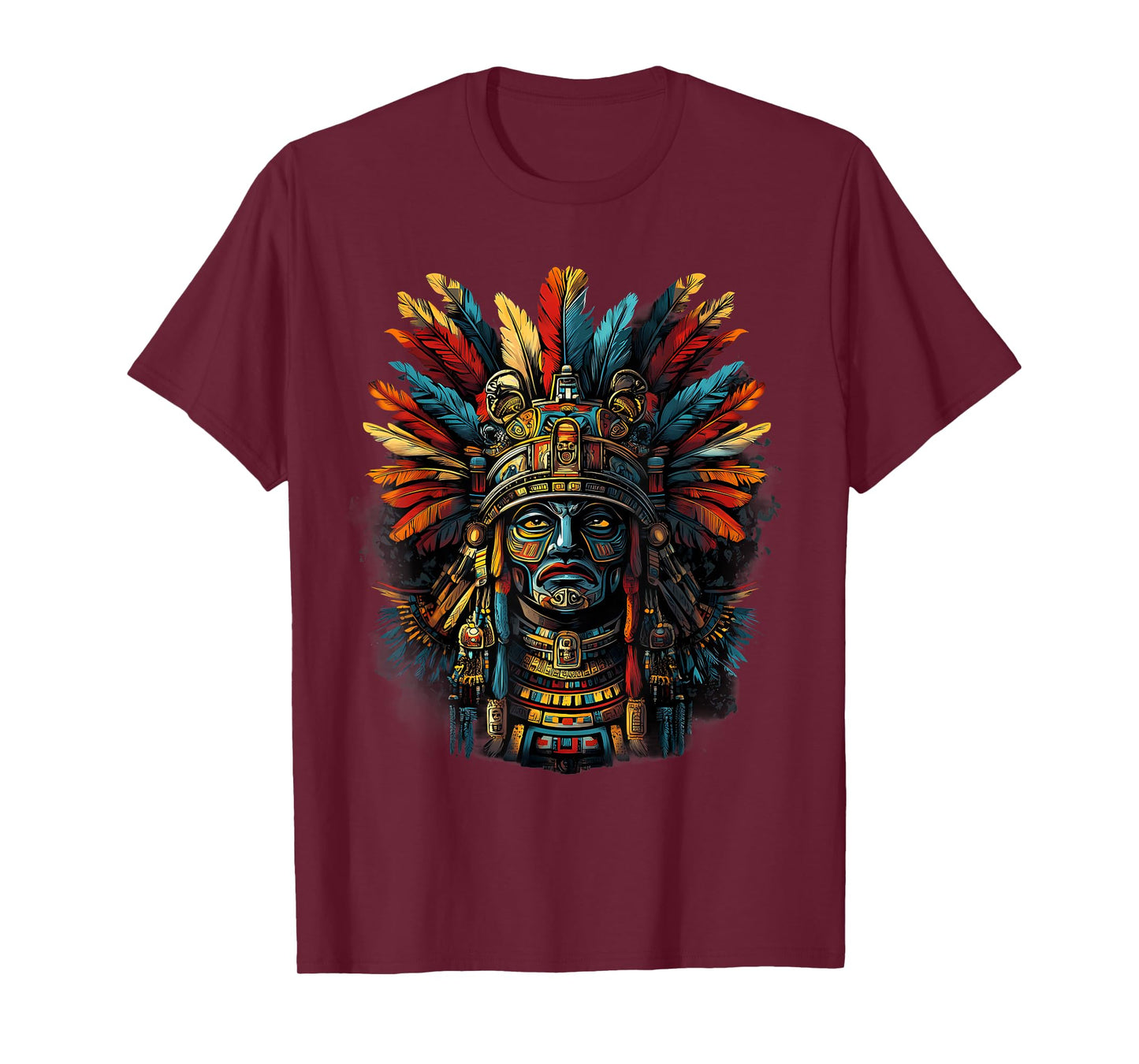 Aztec God Native Mexico Pride Mexican Mythology Mayan T-Shirt