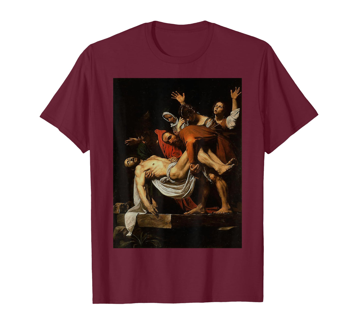 Caravaggio's The Entombment of Christ T-Shirt