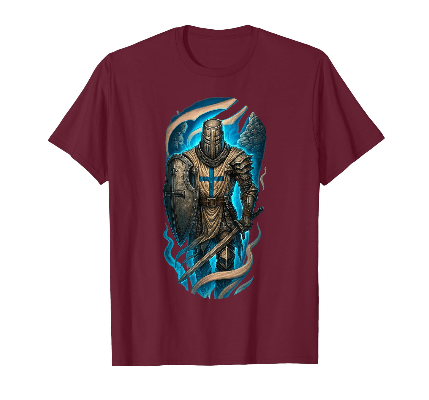 Christian Knight Templar - Warrior of Christ T-Shirt