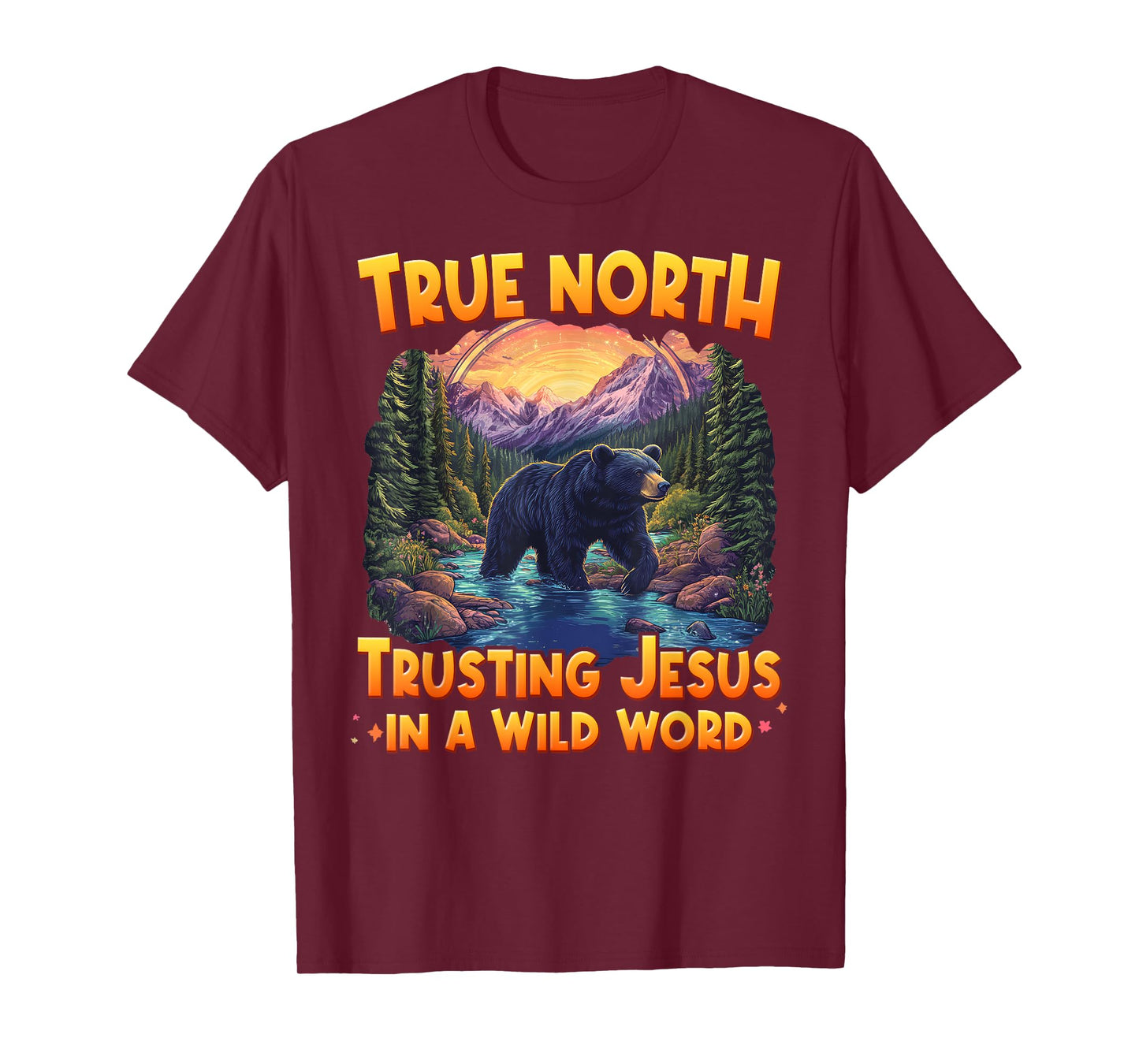True-North Trusting Jesus In A Wild World VBS 2025 T-Shirt