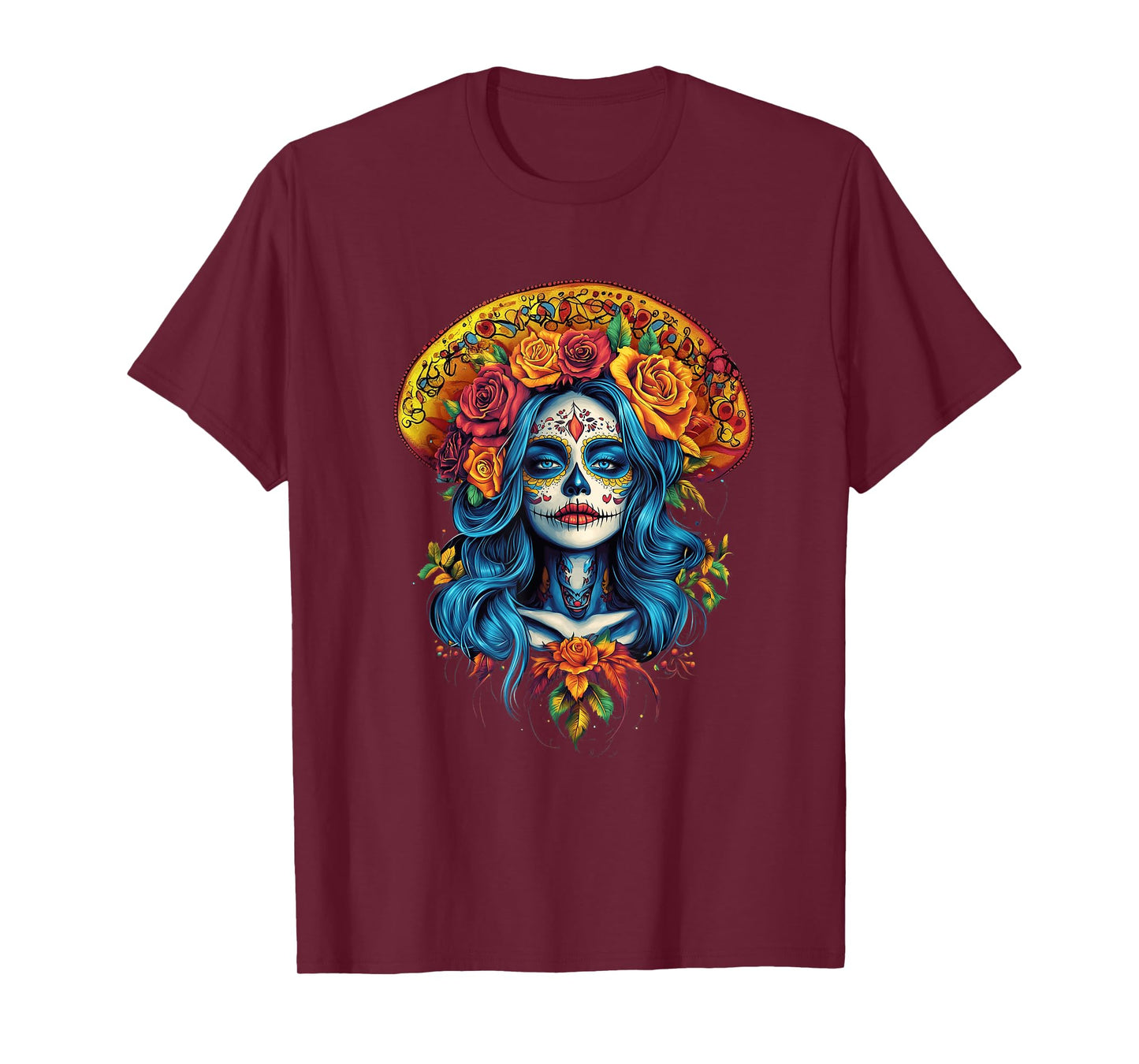 Dia De Los Muertos Skeletons Dancing Mexican Day Of Dead T-Shirt