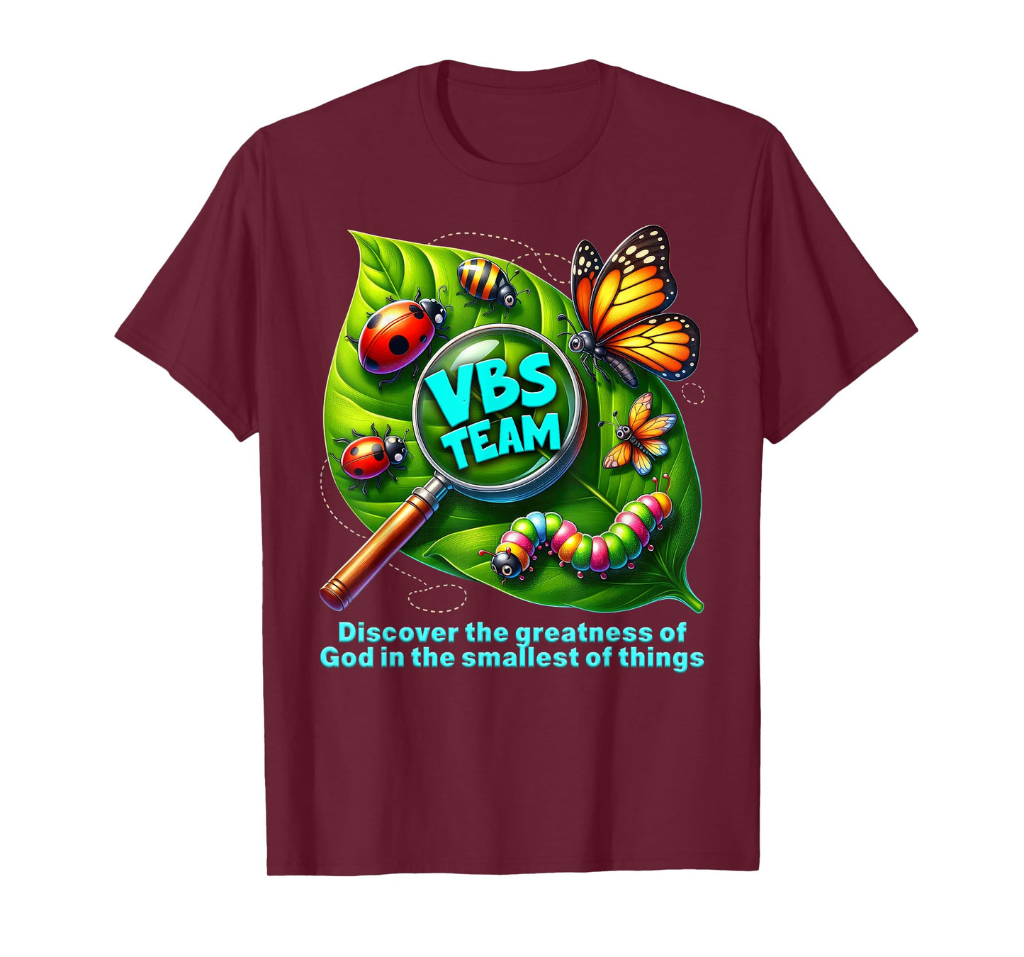 VBS Team 2025 Magnified Smallest Insects Adventure VBS T-Shirt