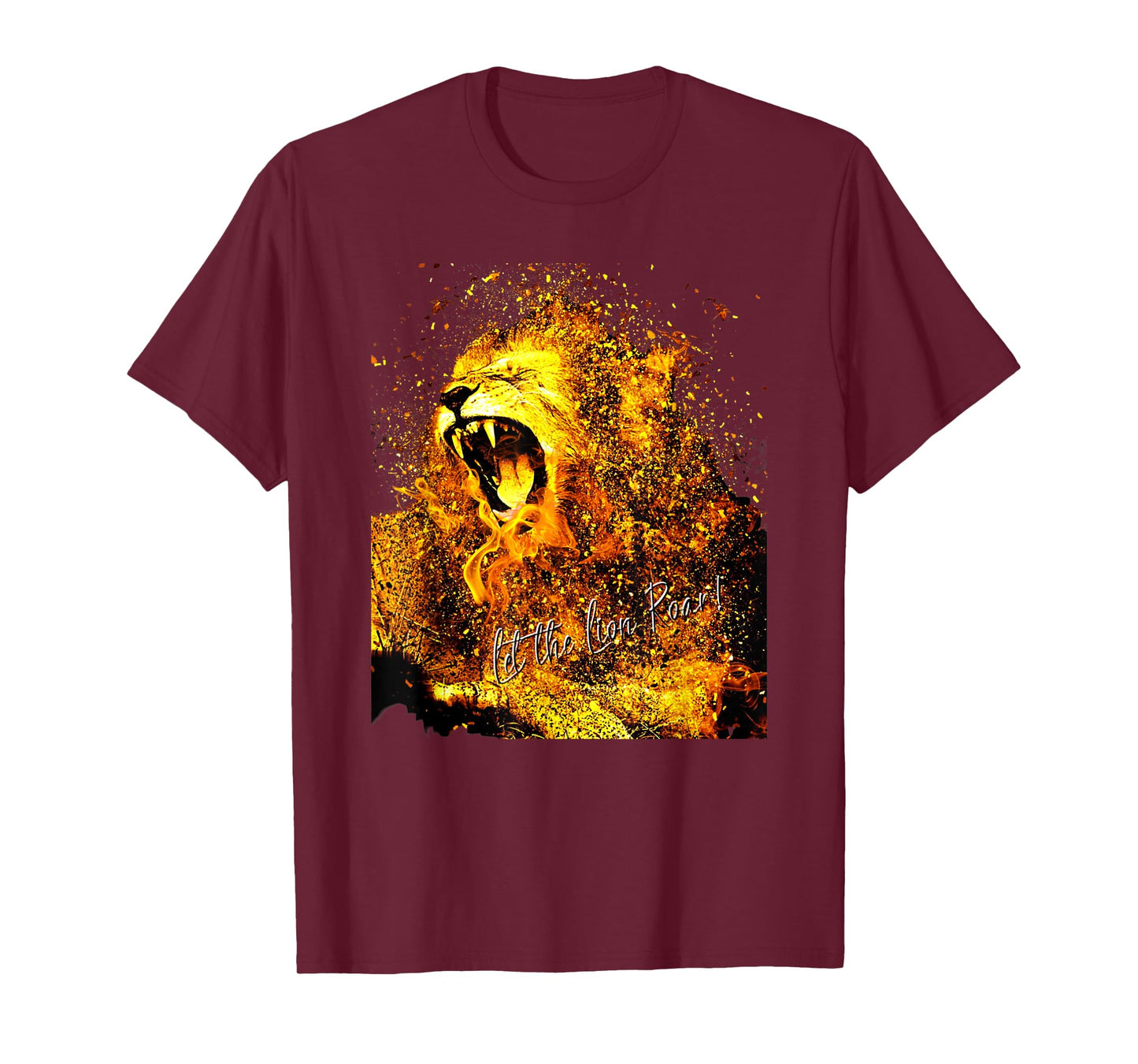 Let The Lion Roar! Christian Worship Gift T-Shirt