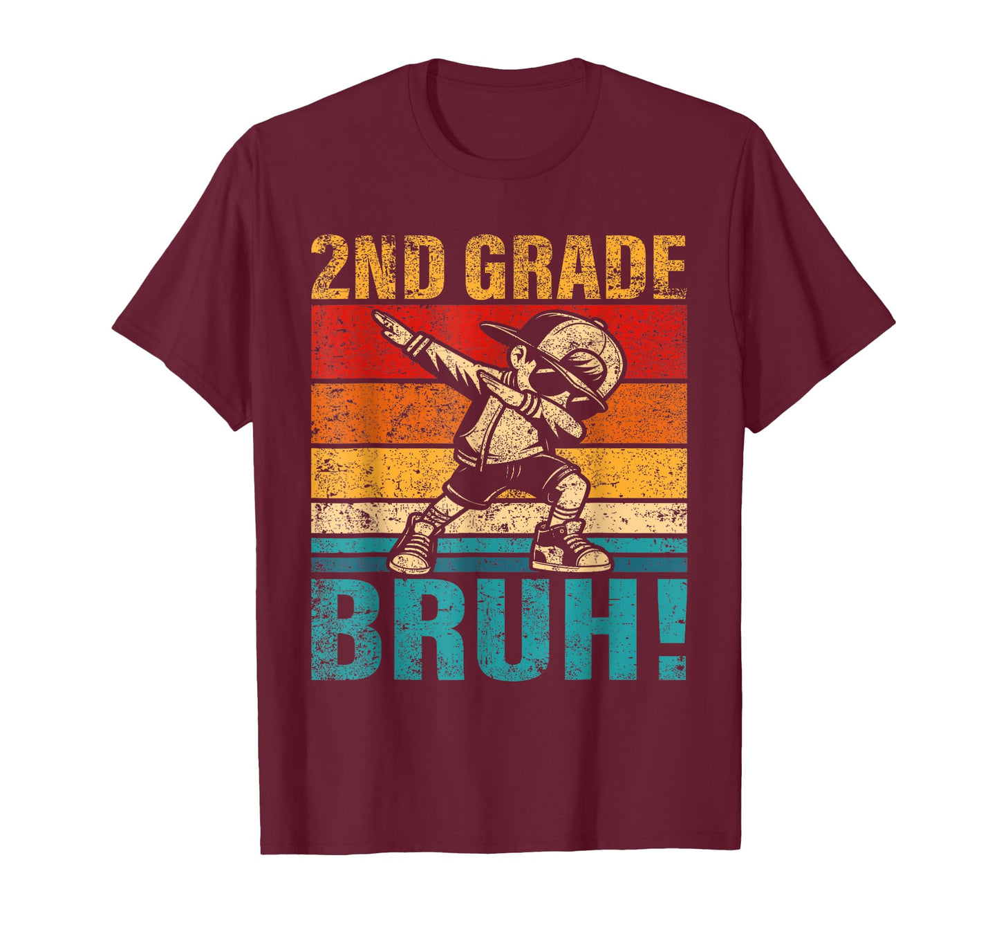 2nd Grade Level Unlocked – Dabbing Gamer Boy Back to School T-Shirt