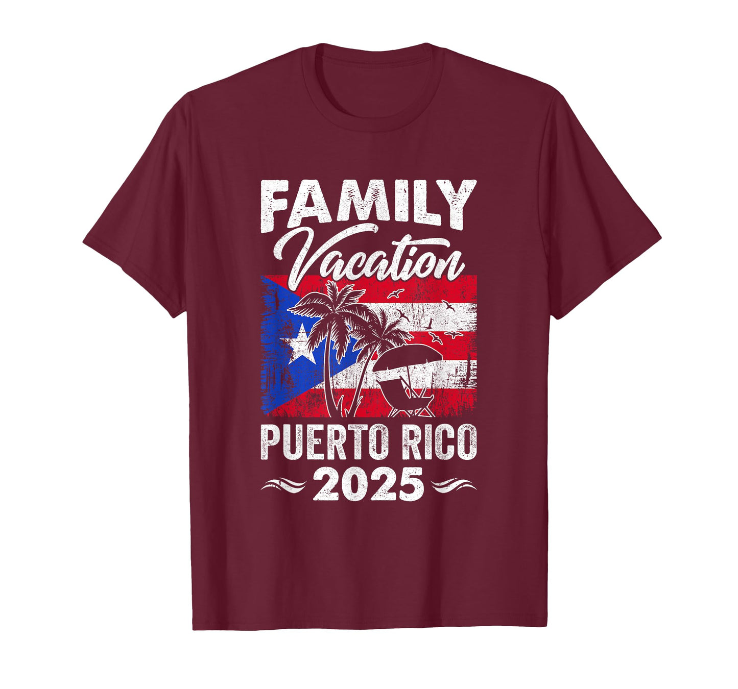 Family Vacation Puerto Rico 2025 Beach Summer Vacation T-Shirt