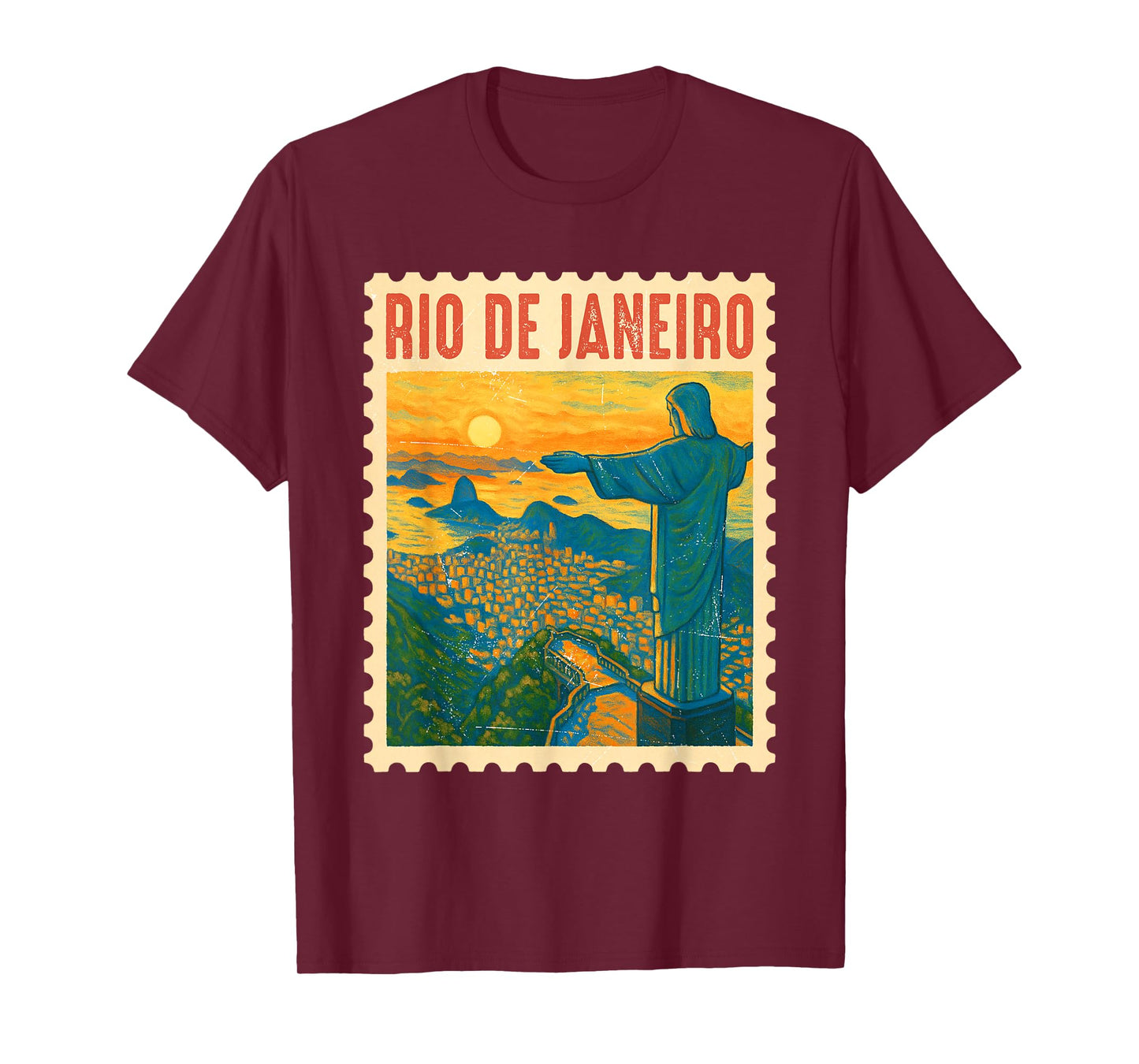 Rio de Janeiro Souvenir Brazil Travel Christ The Redeemer T-Shirt