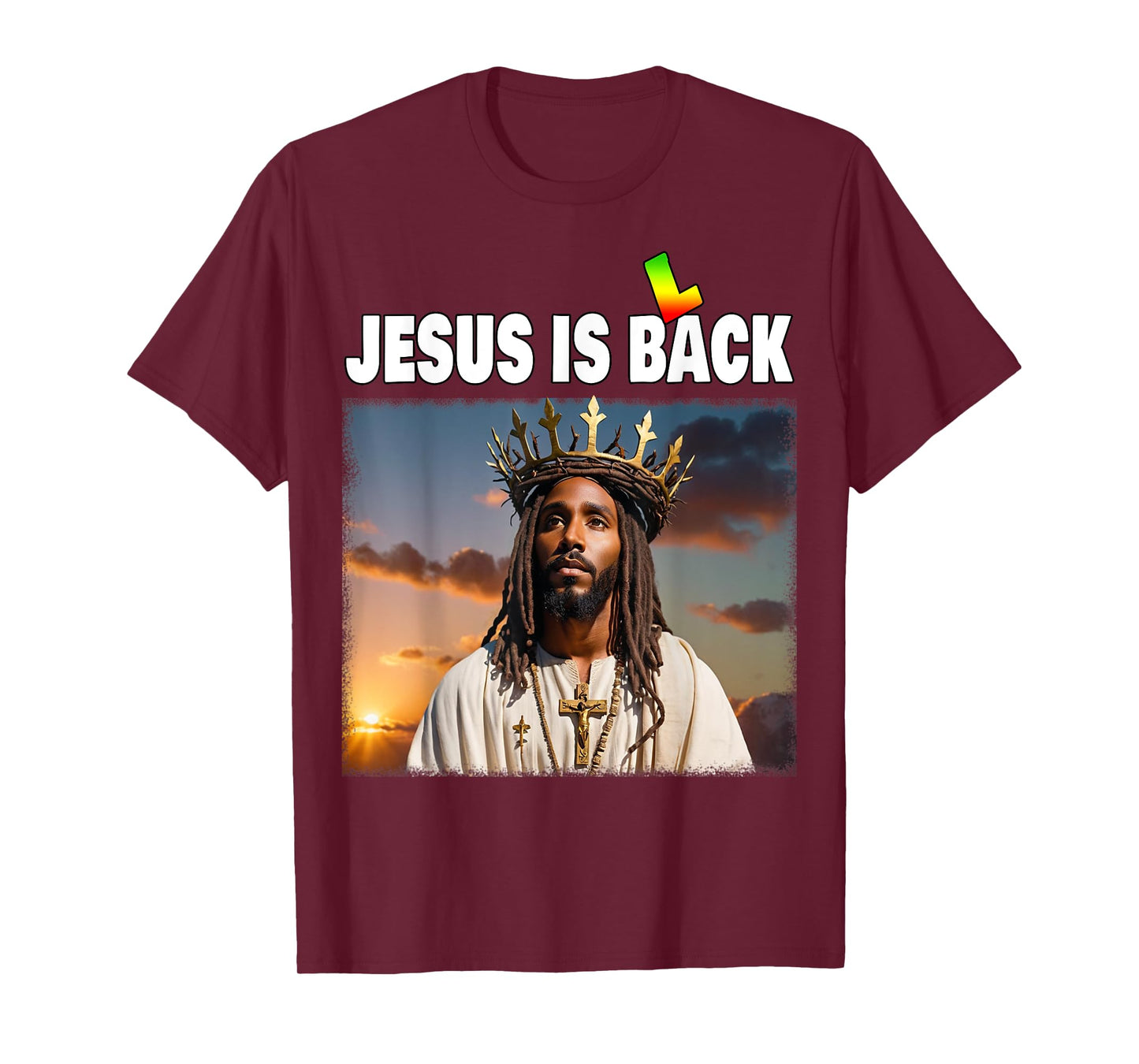 Black History Jesus T-Shirt