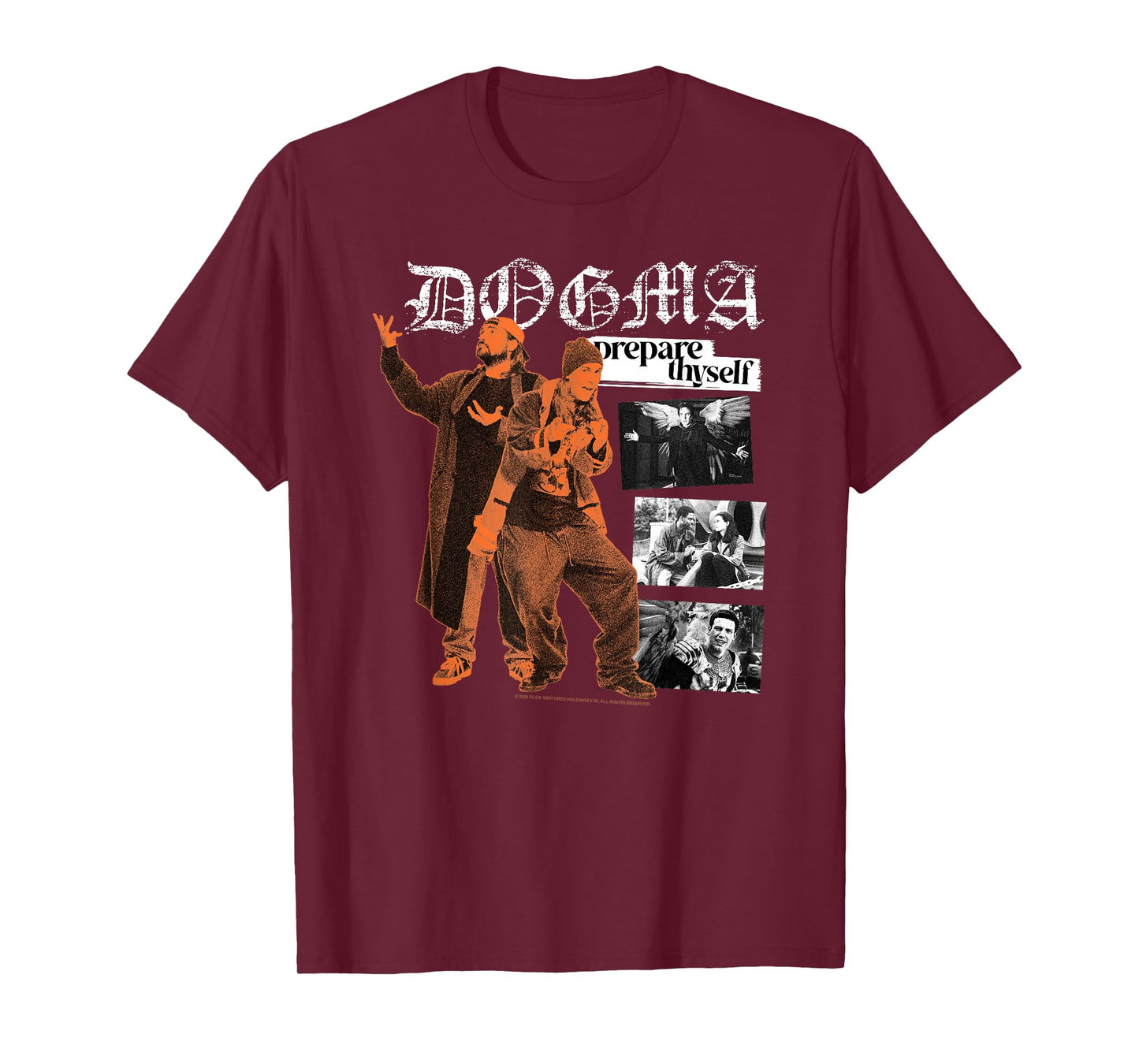 Dogma Prepare Thyself Photo Collage T-Shirt