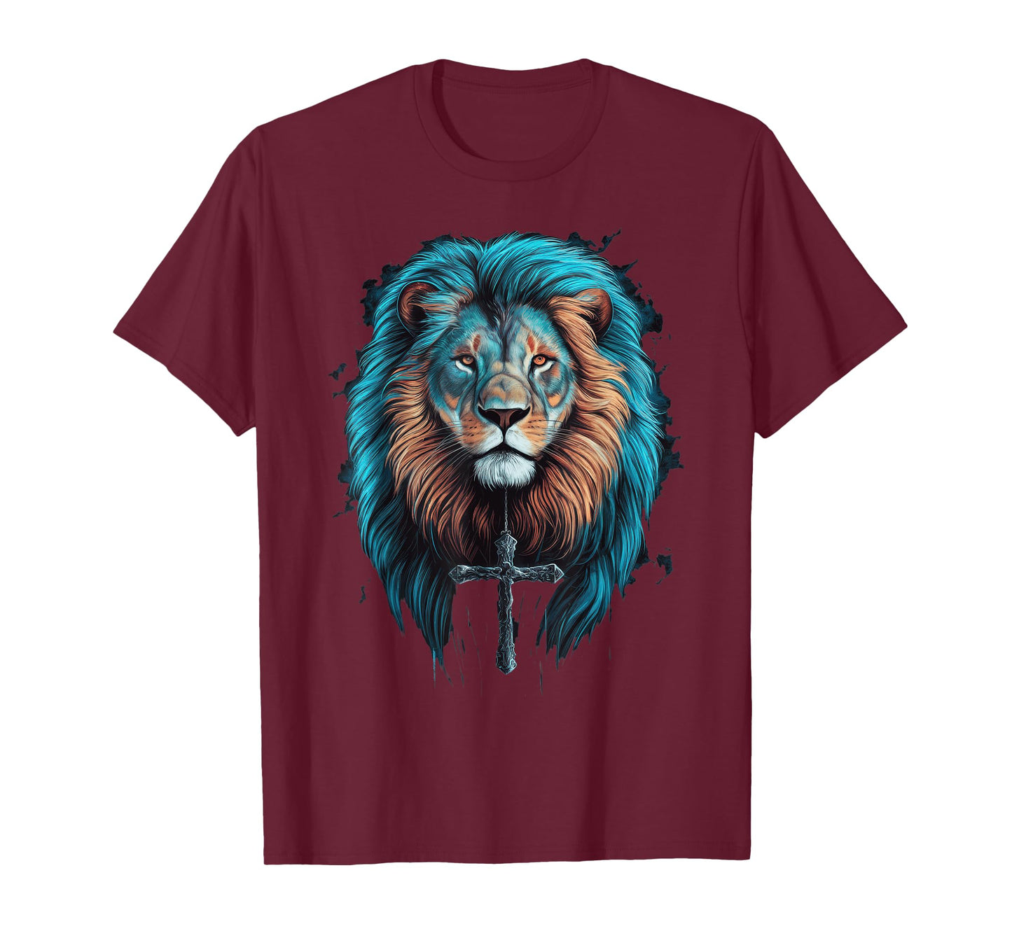 Jesus Lion of Judah Christian Faith for Men and Women T-Shirt