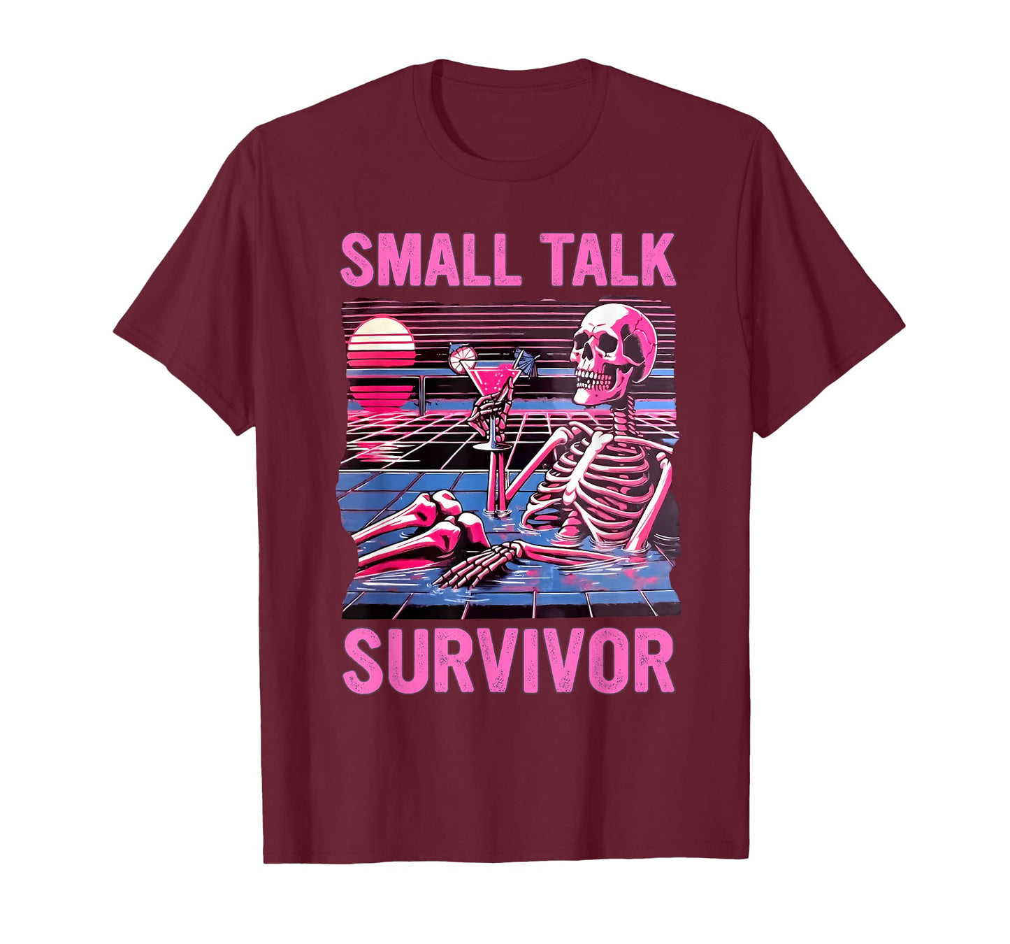 small talk survivor funny design T-Shirt