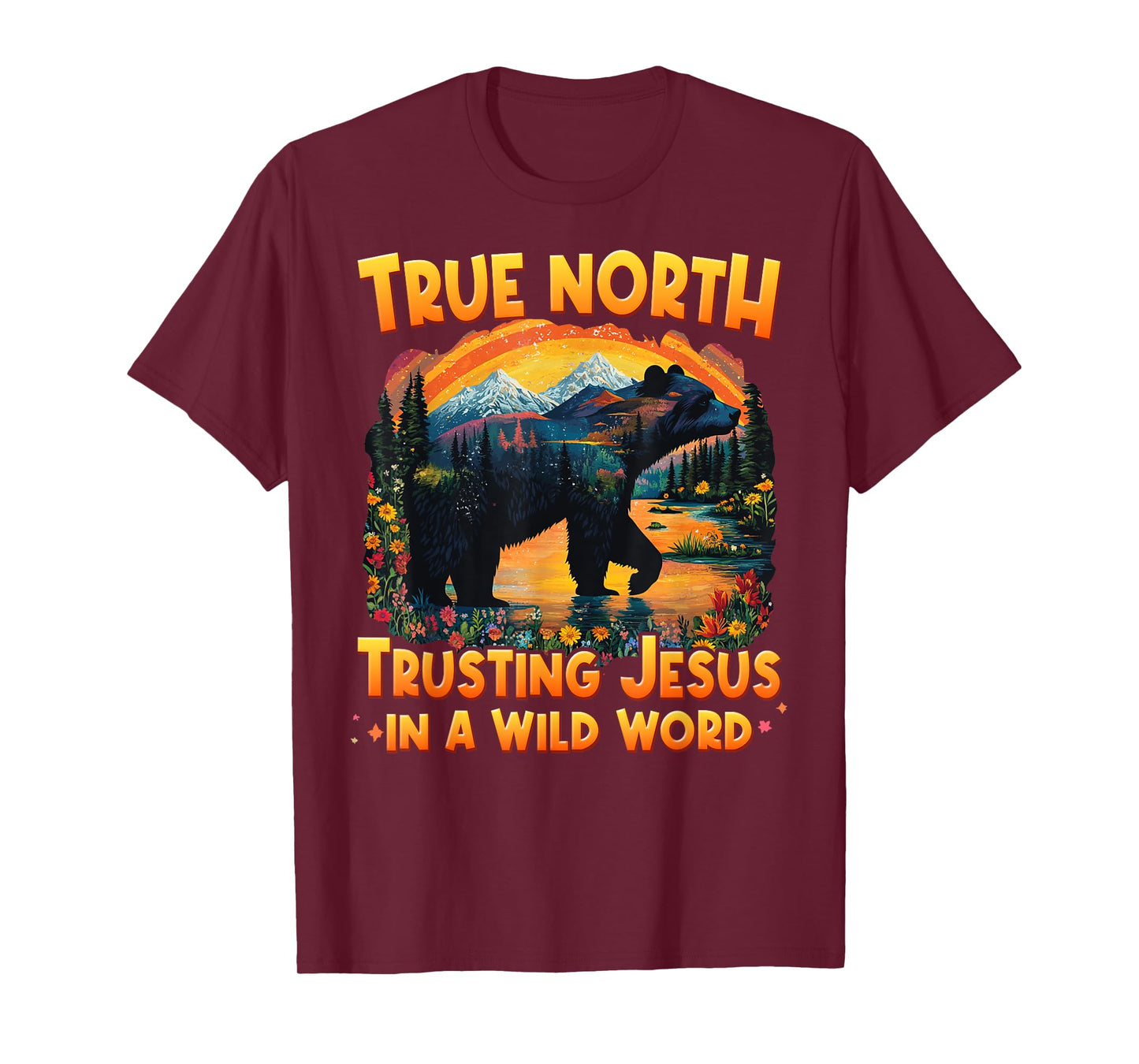 True-North Trusting Jesus In A Wild World VBS 2025 T-Shirt