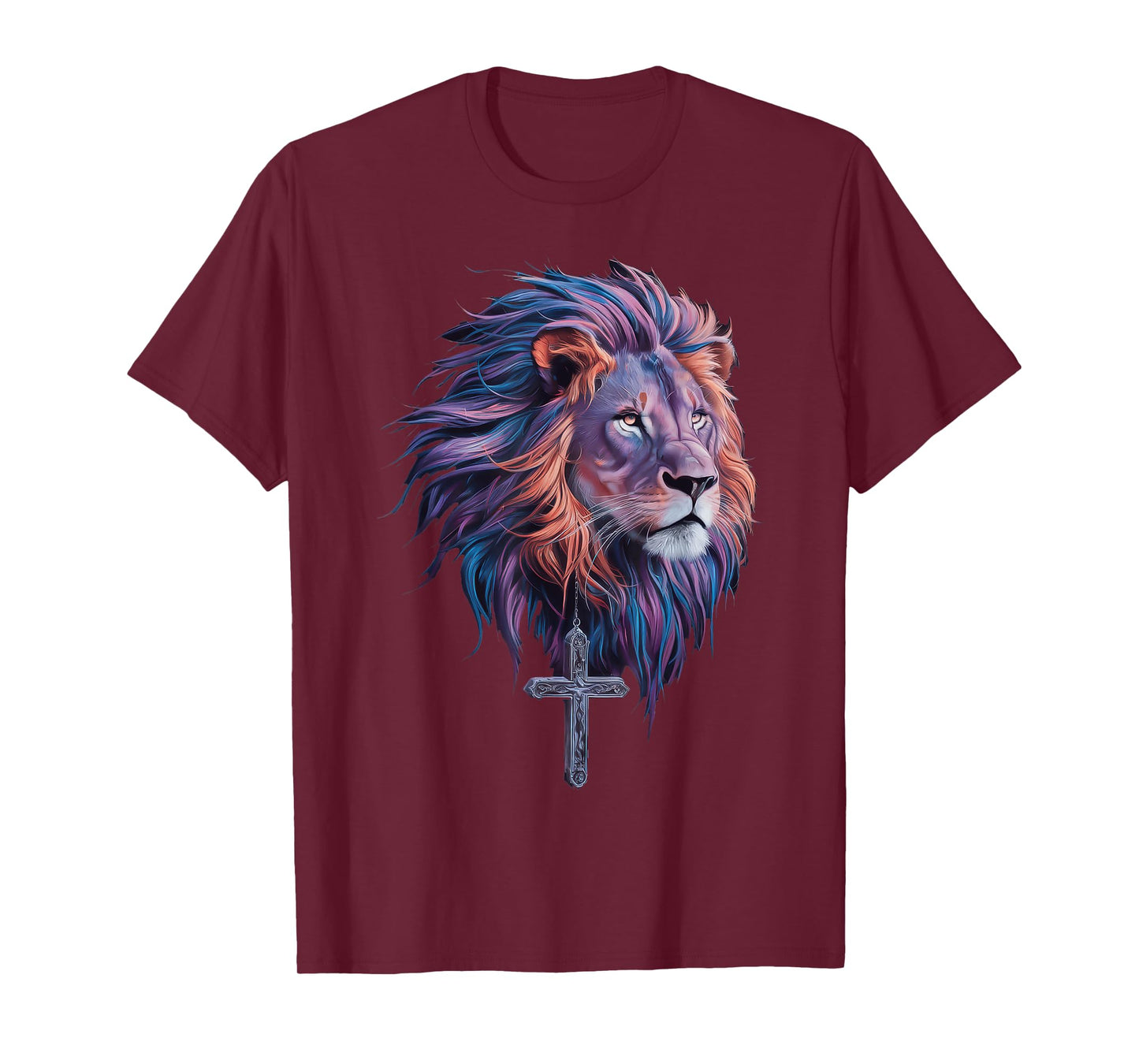 Jesus Lion of Judah Christian Faith for Men and Women T-Shirt