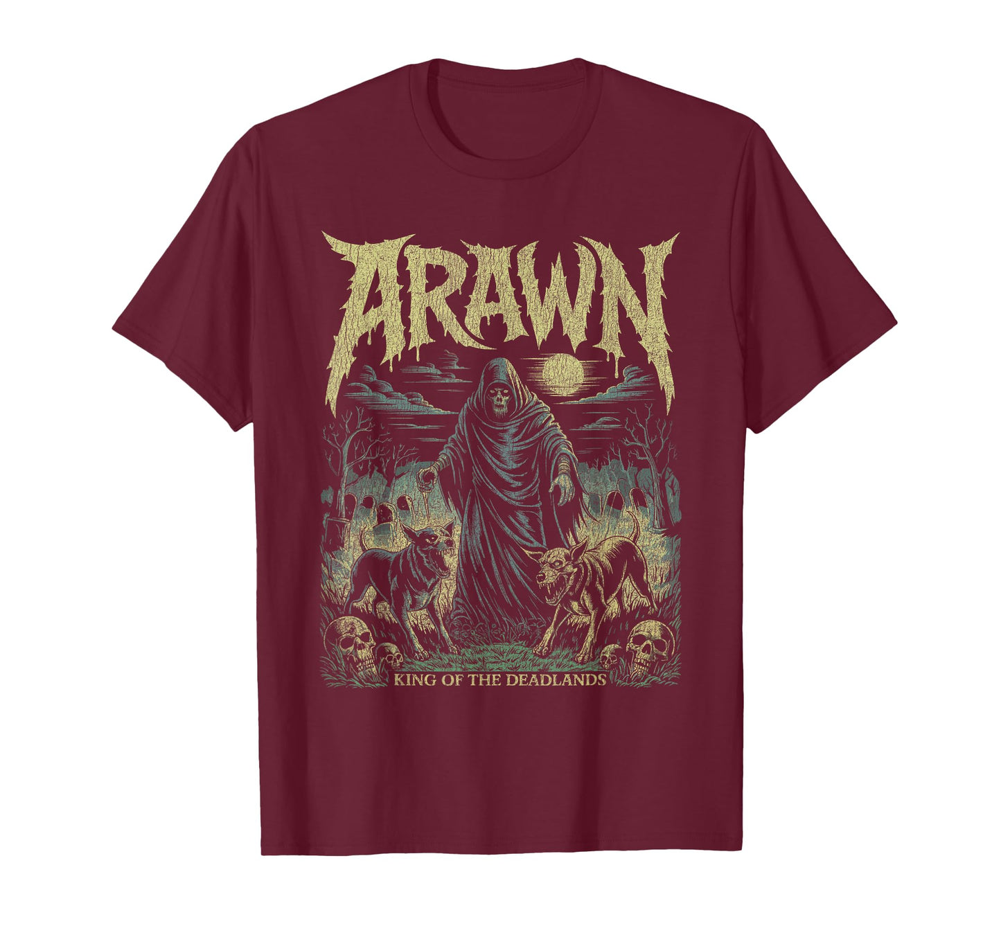 Arawn King of the Deadlands Celtic Death God T-Shirt