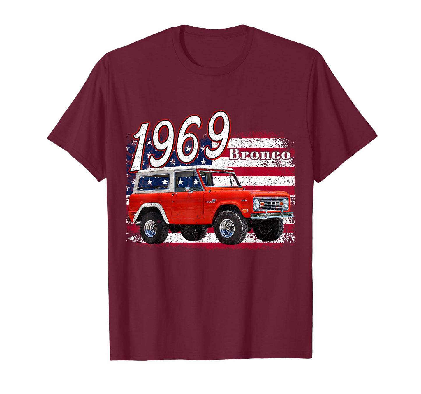 1969 69 Bronco SUV Car T-Shirt