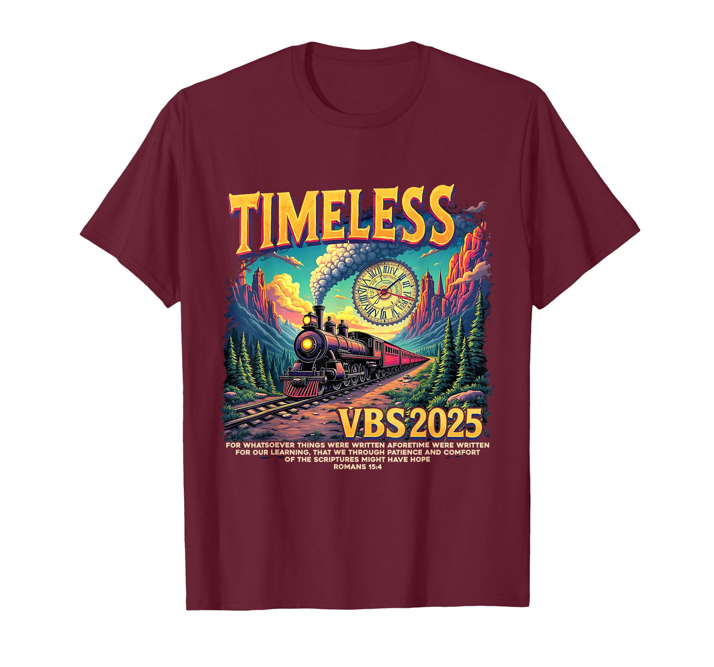 Christian Summer Timeless VBS 2025 We Through Patience T-Shirt