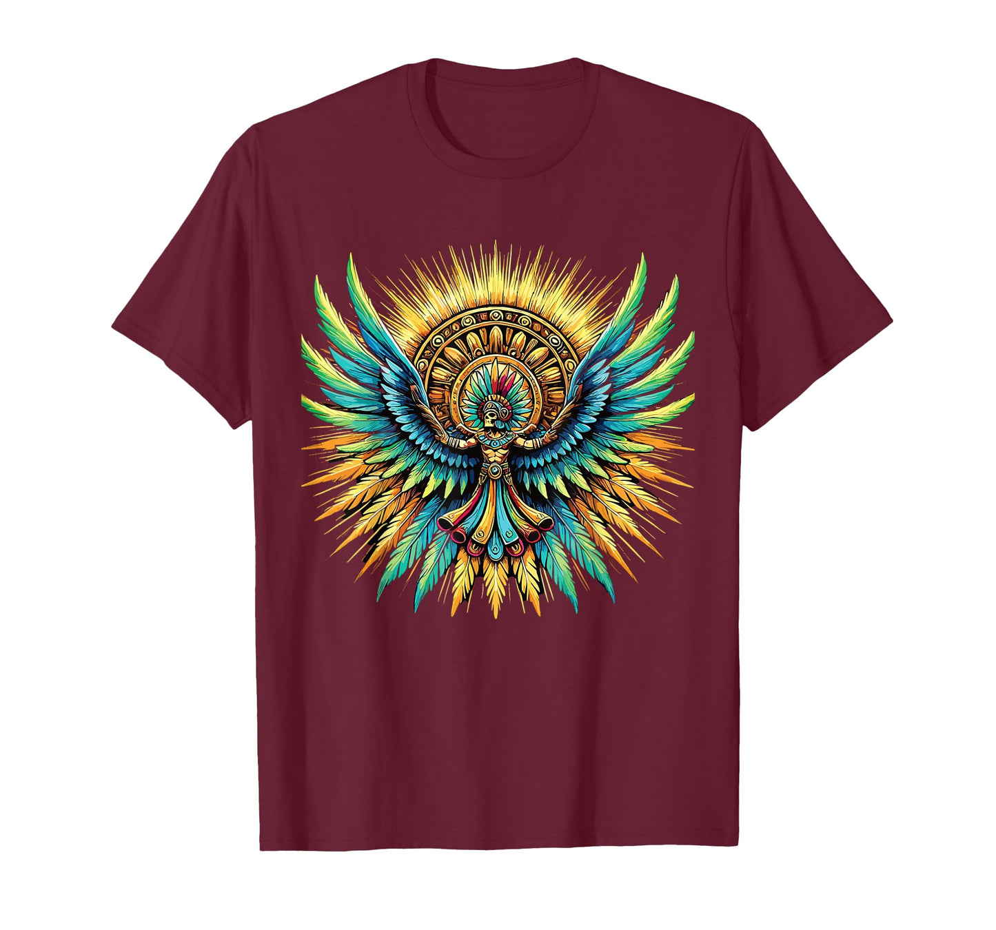 Aztec god Huitzilopochtli Mexican T-Shirt