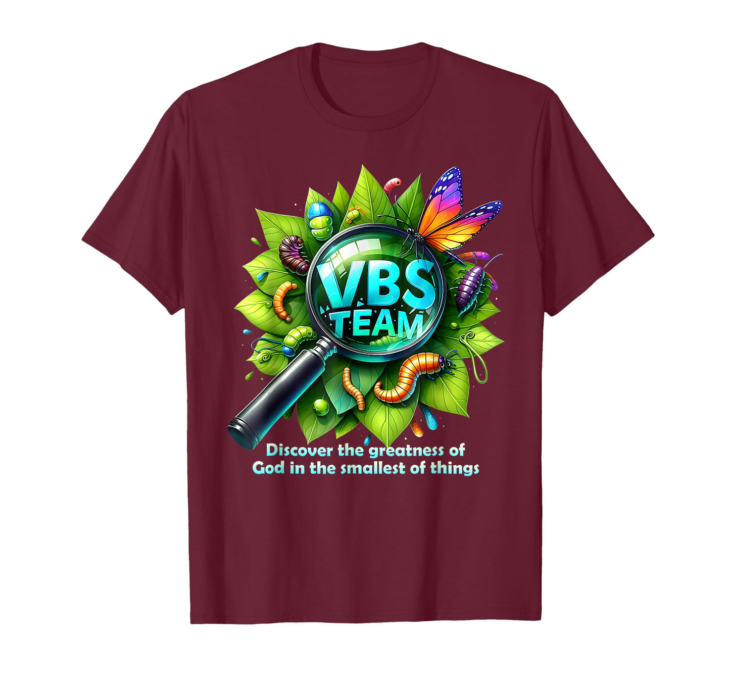 VBS 2025 Magnified Smallest Insects Adventure VBS Team T-Shirt