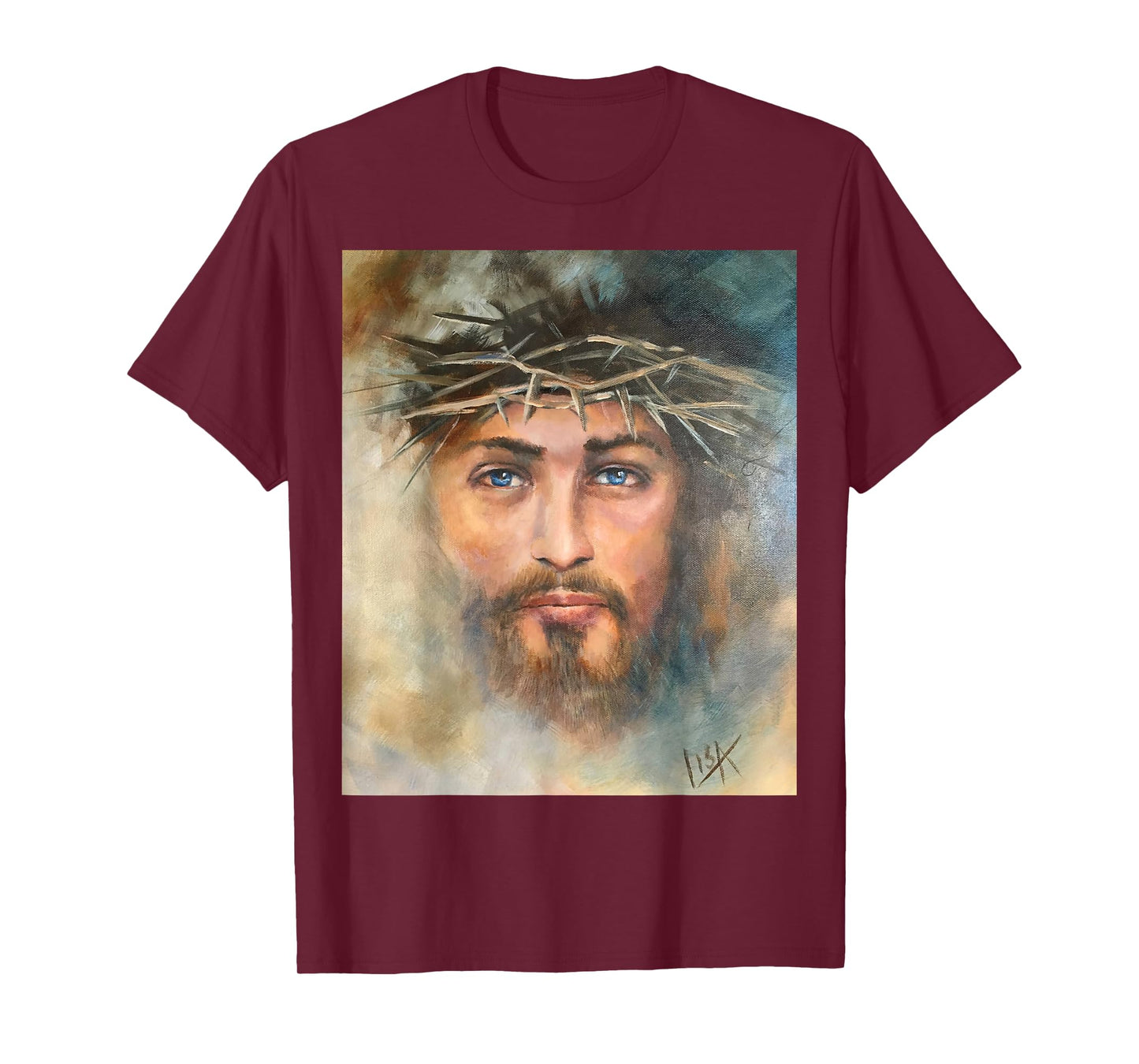 Religious Jesus Hand Painting T-Shirt T-Shirt