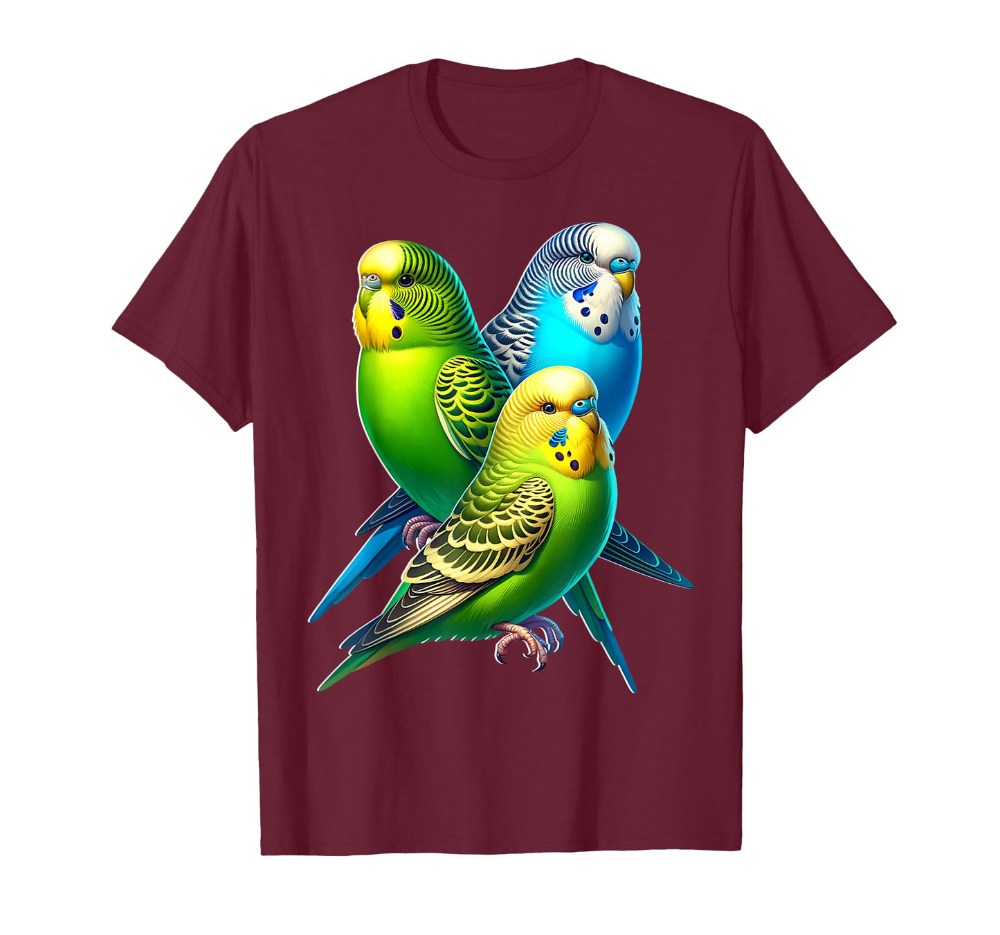 Funny Budgie Budgerigar Design T-Shirt