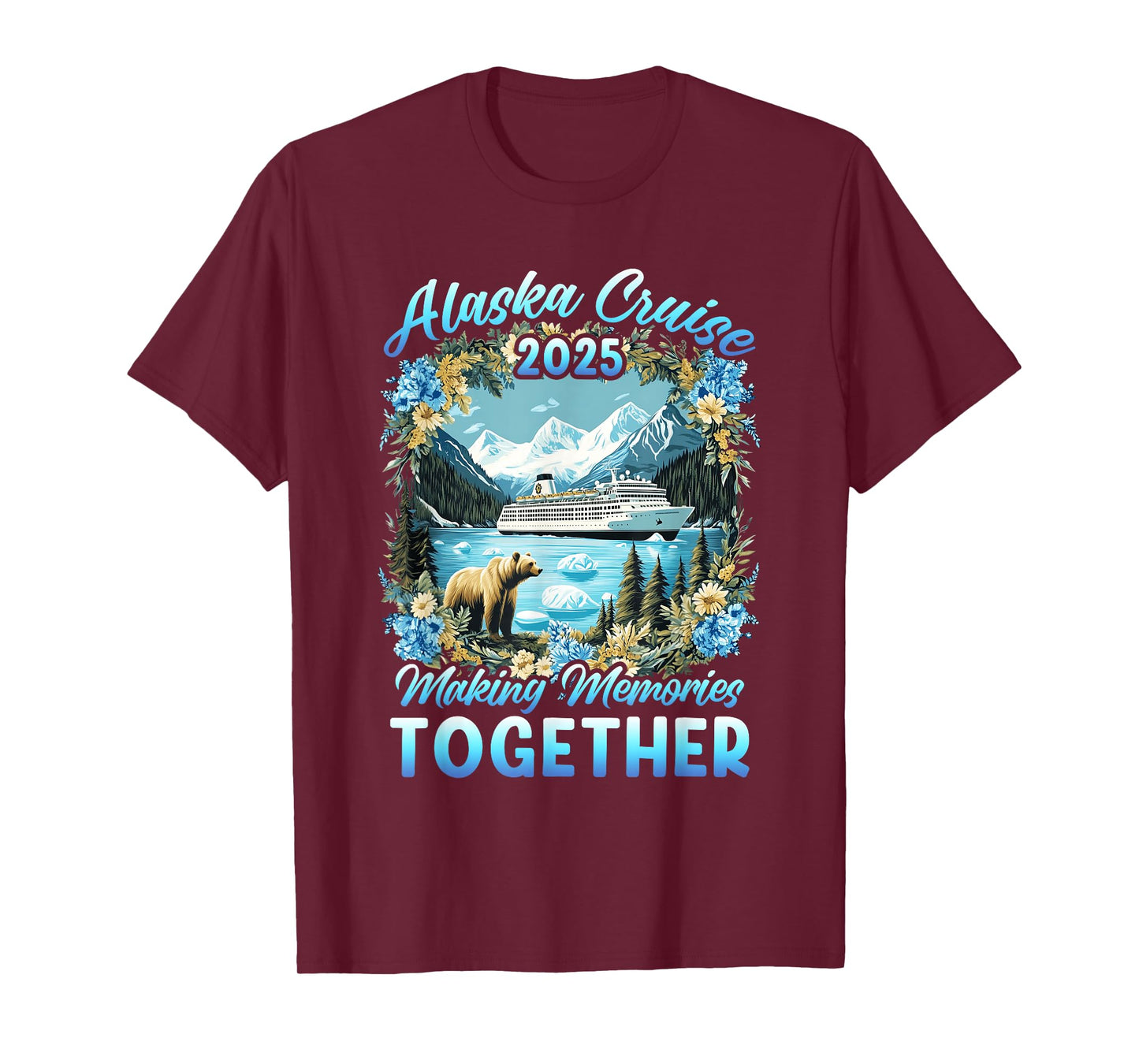 Family Friends Matching Group Alaskan Alaska Cruise 2025 T-Shirt