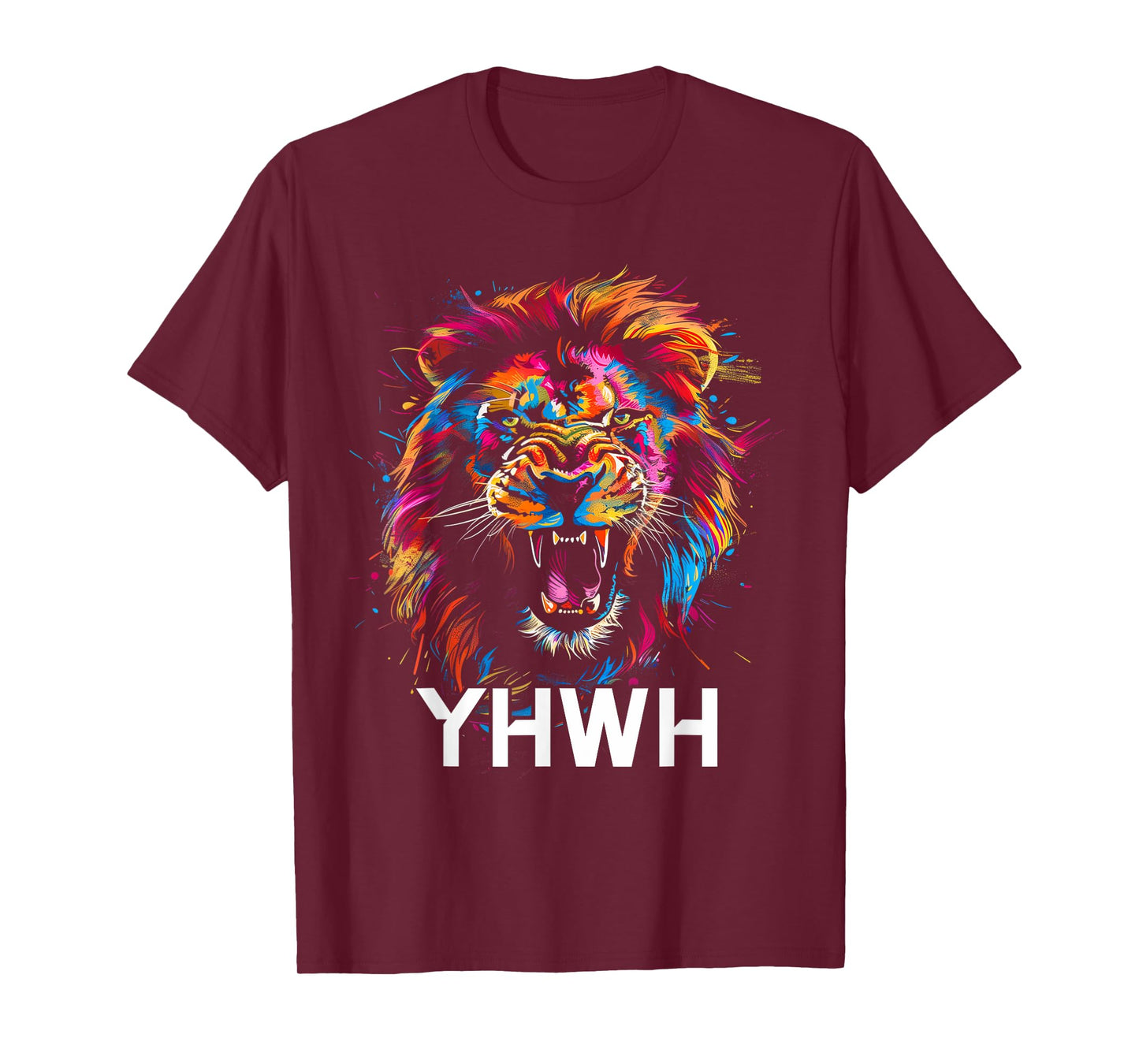 Hebrew Israelite Lion Of Judah Tribe YHWH Jew Jewish Yah T-Shirt