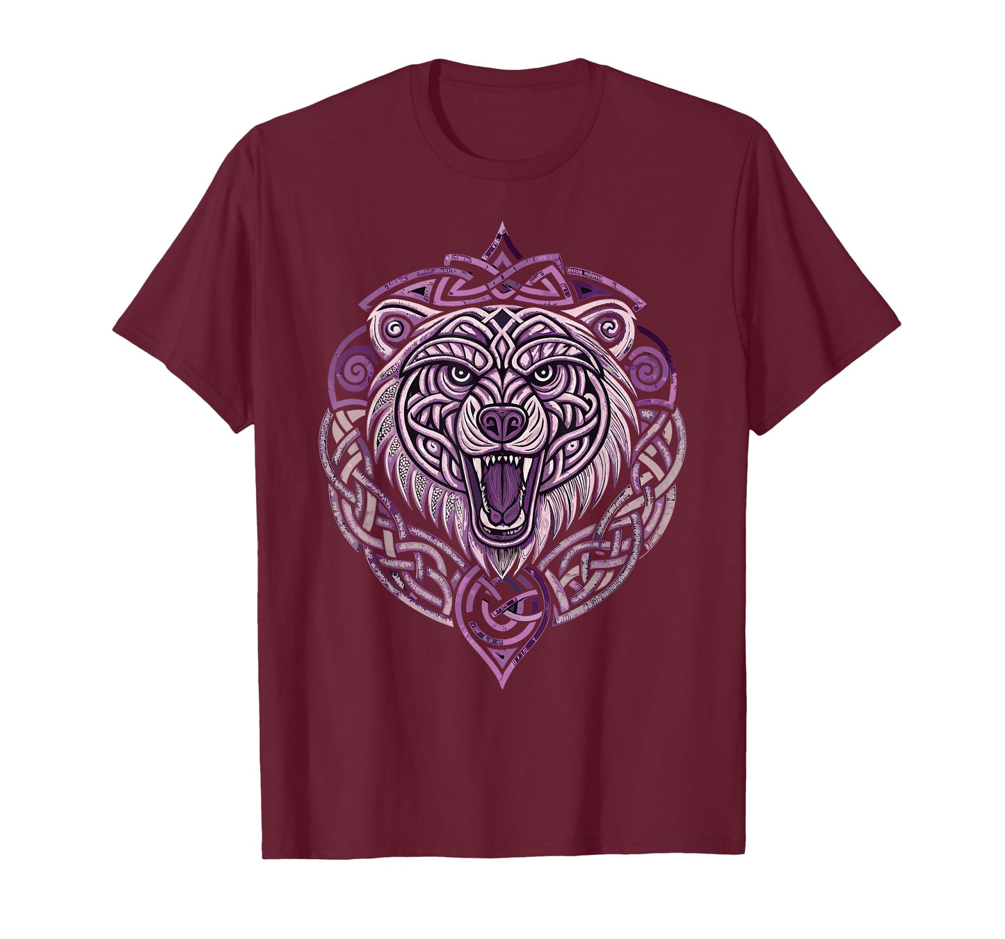 Retro Viking Bear – Norse Wildlands Warrior T-Shirt