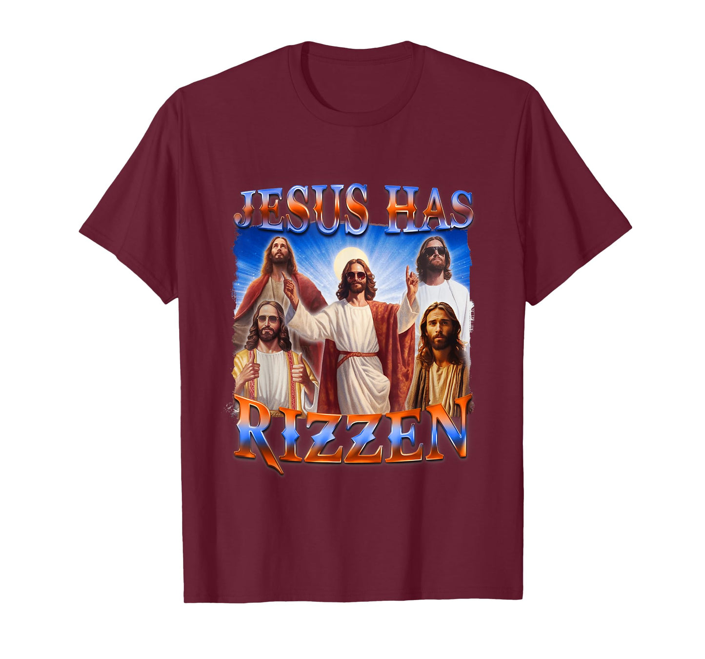 Jesus Has Rizzen Christian Men Women Bible Faith T-Shirt